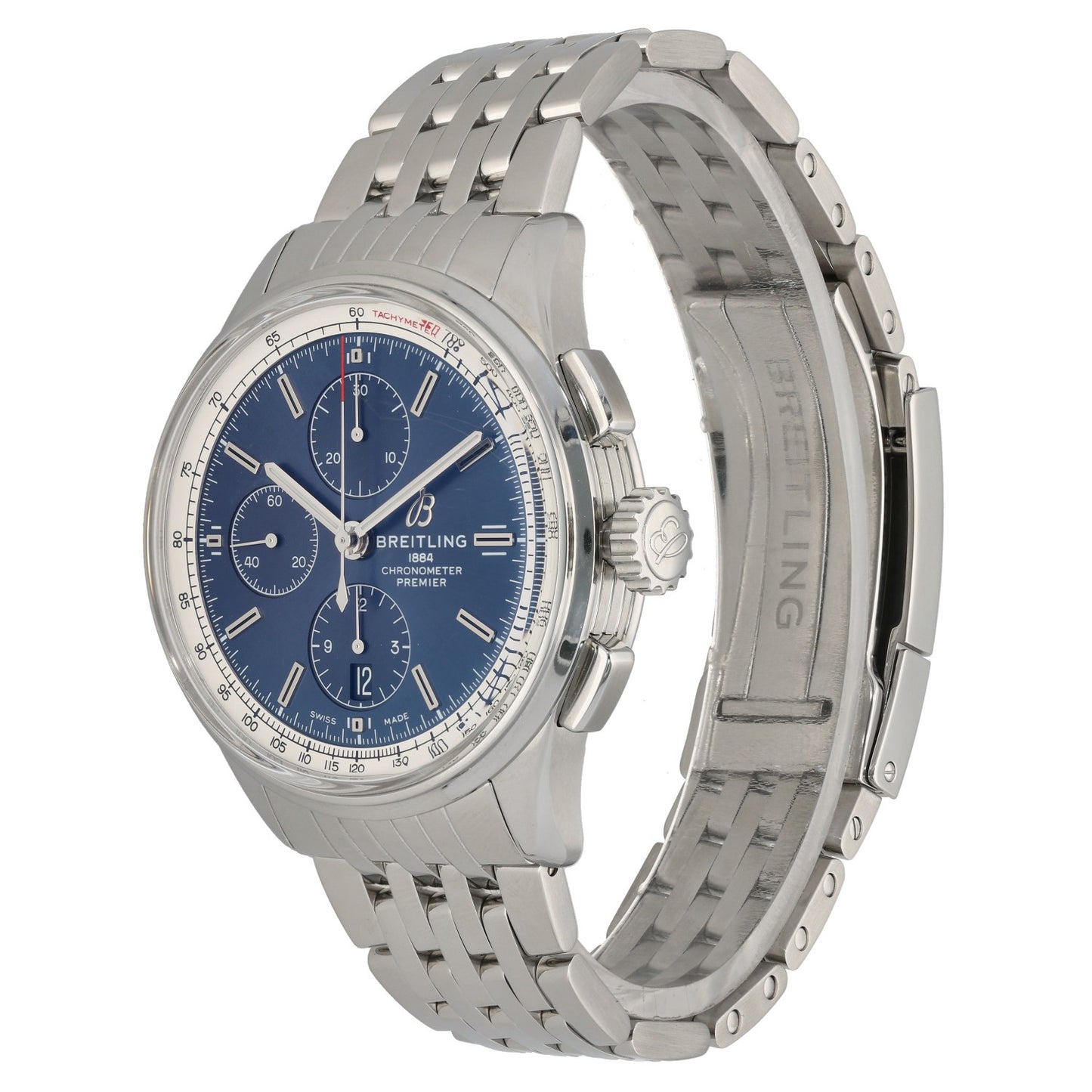 Breitling Premier Chronograph A13315 42mm Stainless Steel Watch
