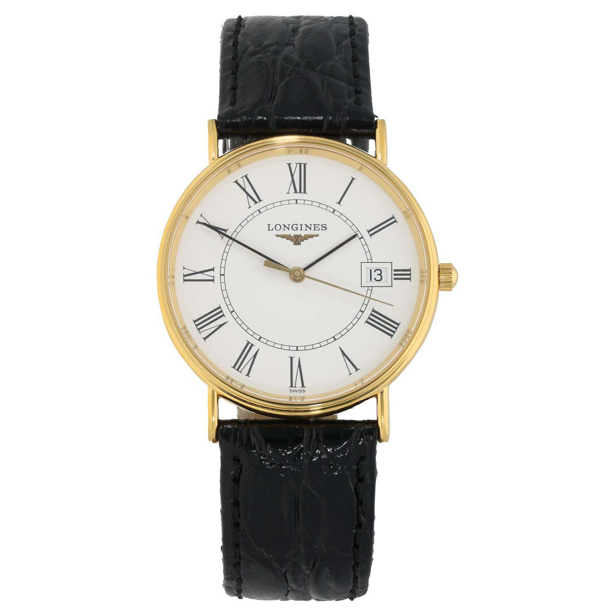 Longines Presence L4.720.2 33mm Gold Plated Watch