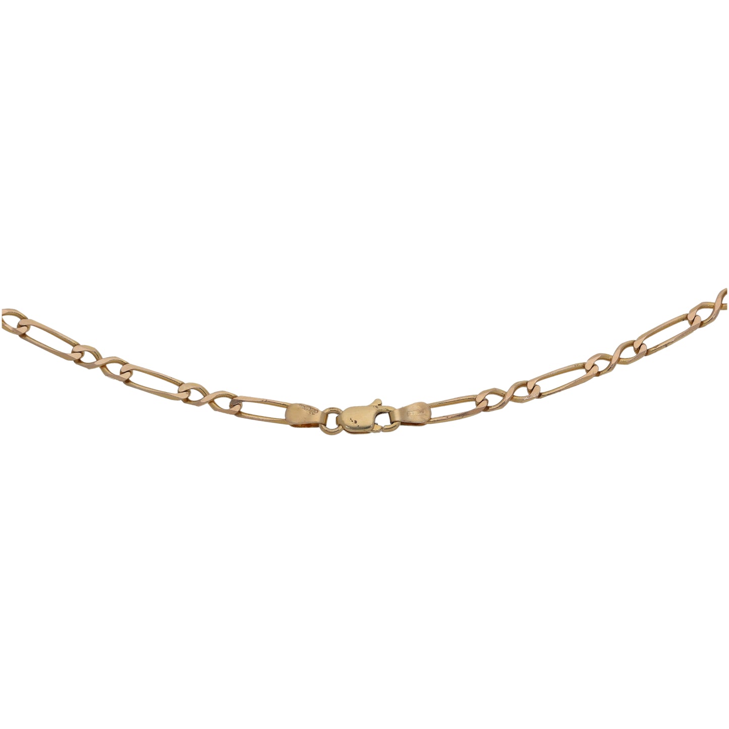 9ct Gold Figaro Chain 18"