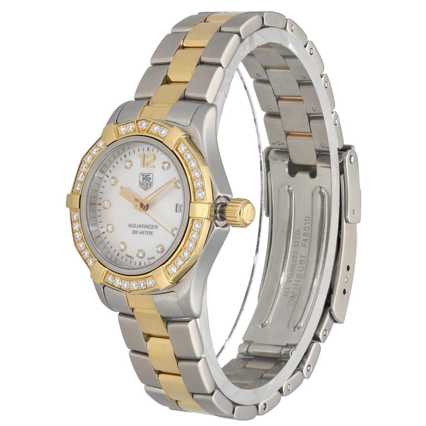 Tag Heuer Aquaracer WAF1450 28mm Bi-Colour Watch