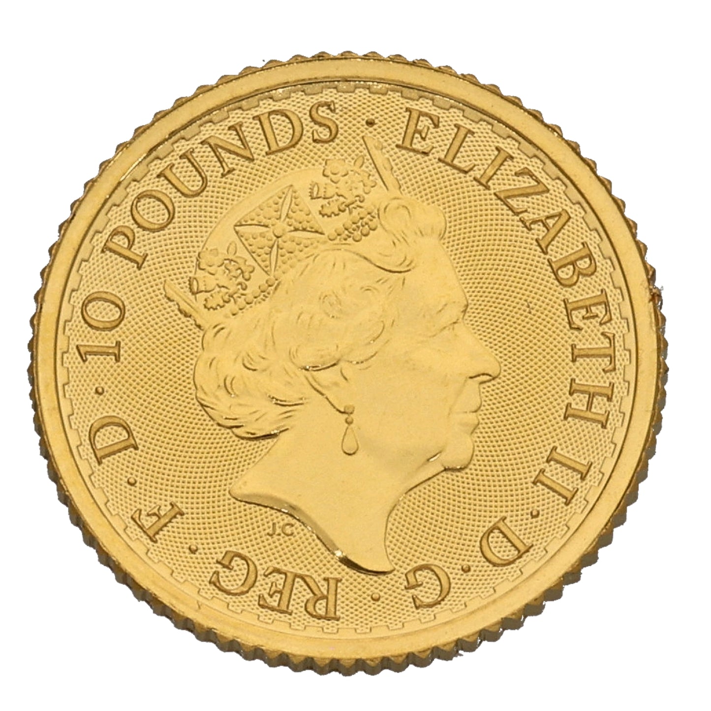 24ct Gold Queen Elizabeth II 1/10 OZ Britannia Coin 2021