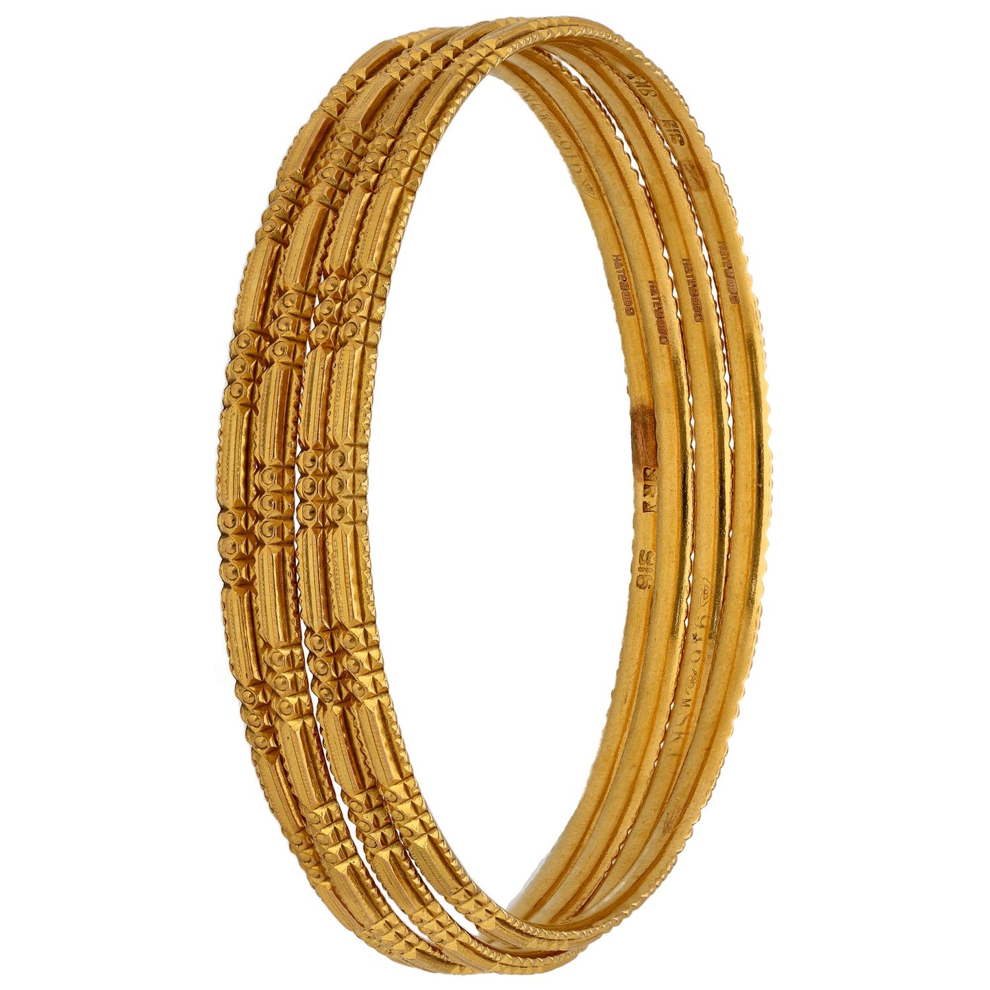 22ct Gold Set of Bangles