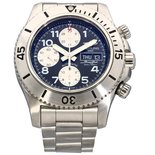 Breitling Superocean II A13341 44mm Stainless Steel Watch