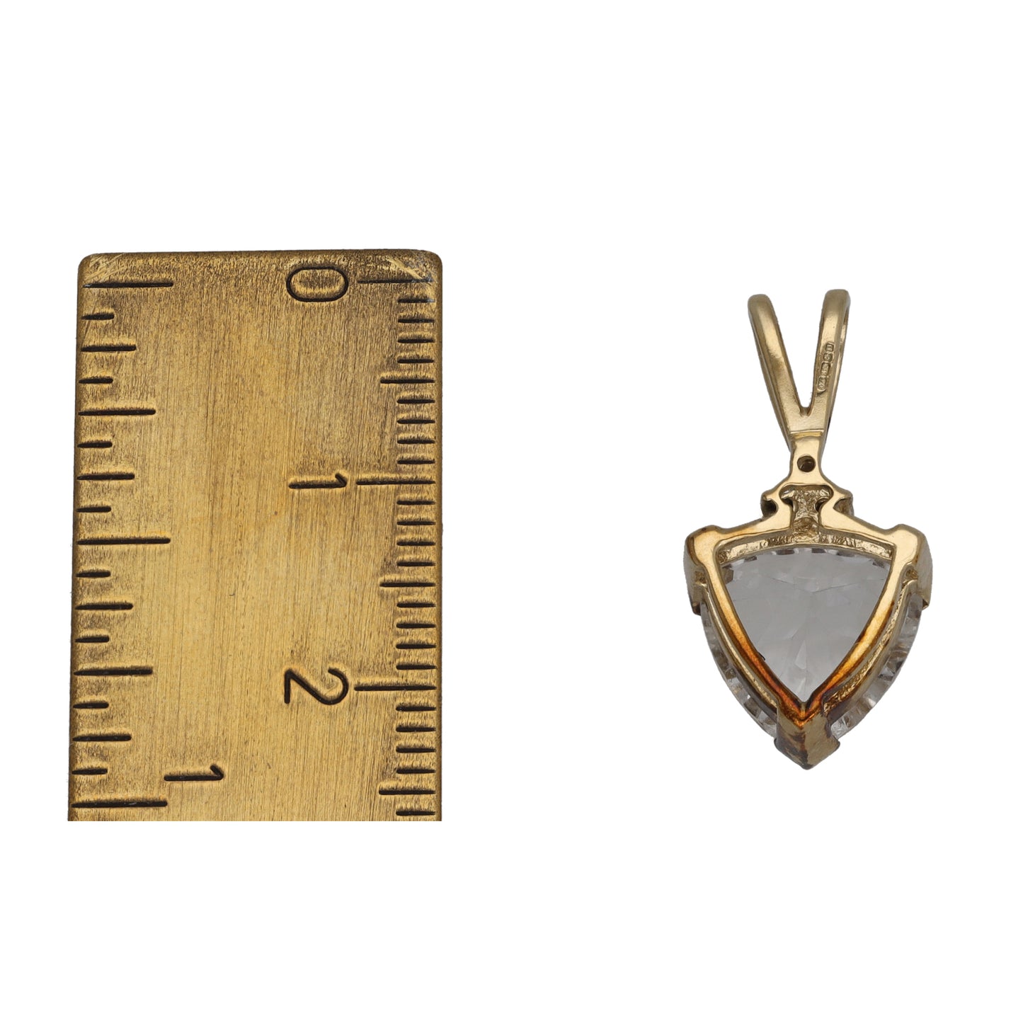 9ct Gold Topaz Dress/Cocktail Pendant