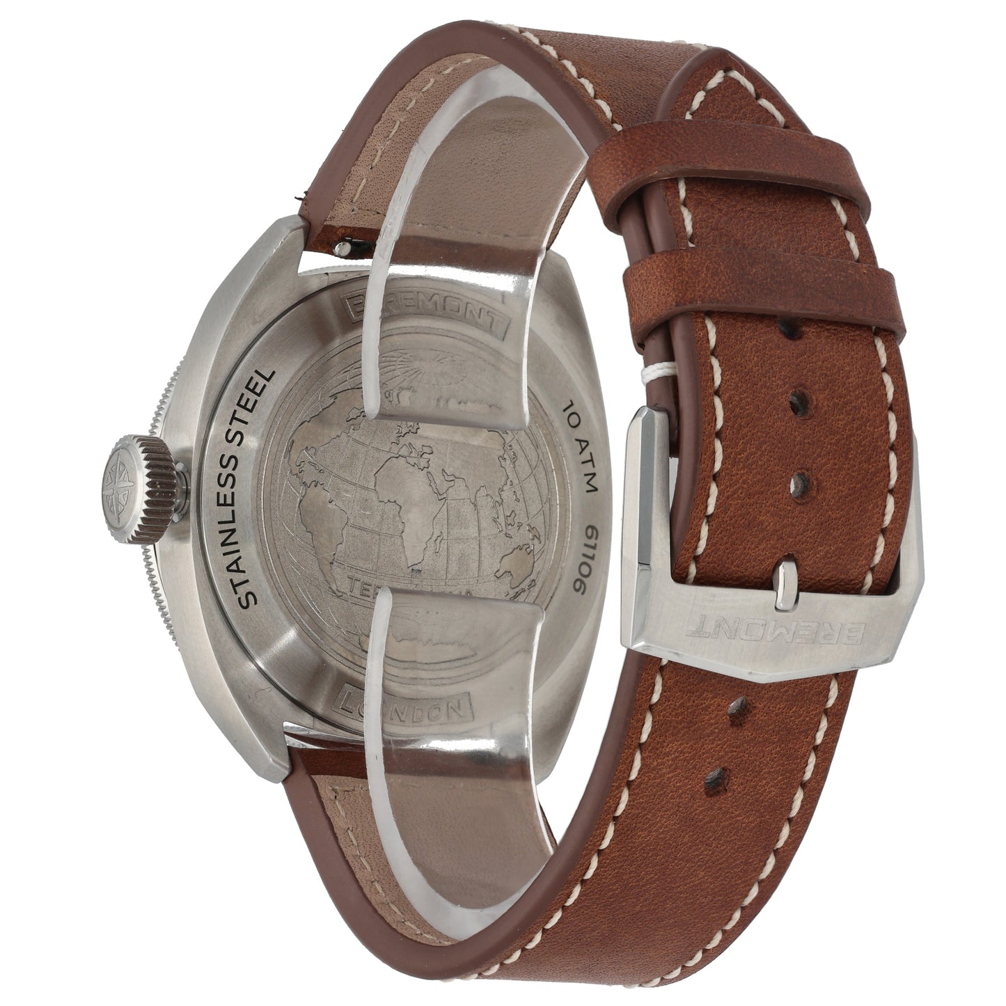 Bremont Terra Nova TN40-PWR-SS-BL-L-S 40mm Stainless Steel Watch