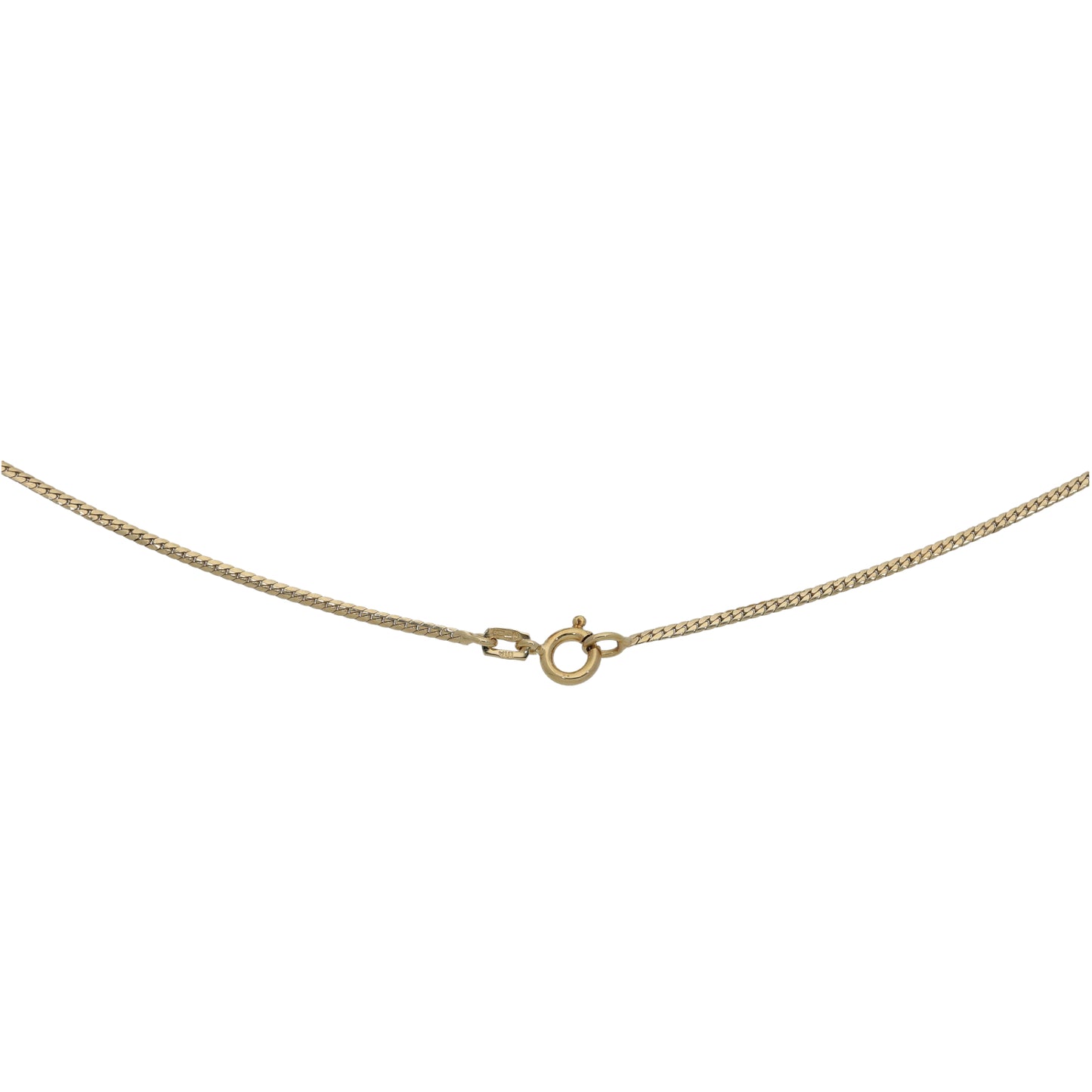 9ct Gold 0.05ct Diamond Earrings & Necklace Set