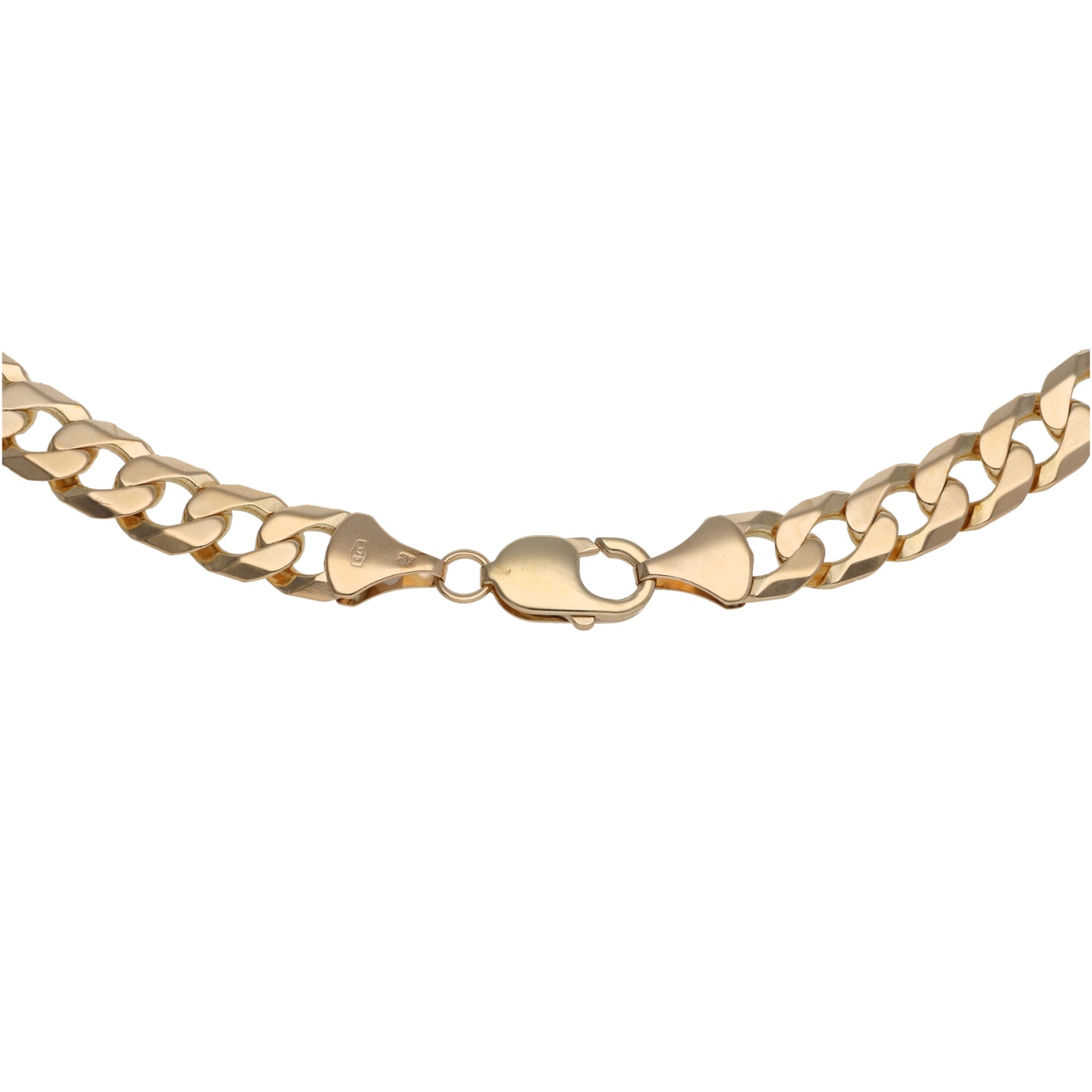 9ct Gold Curb Chain 20"