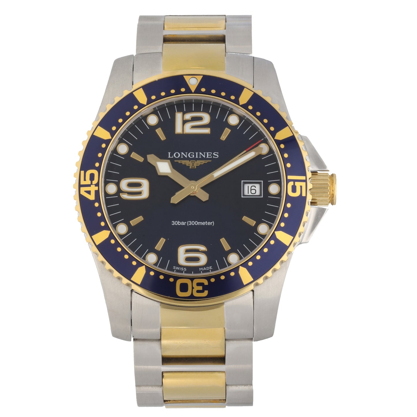 Longines Hydro Conquest L3.740.3 41mm Bi-Colour Watch