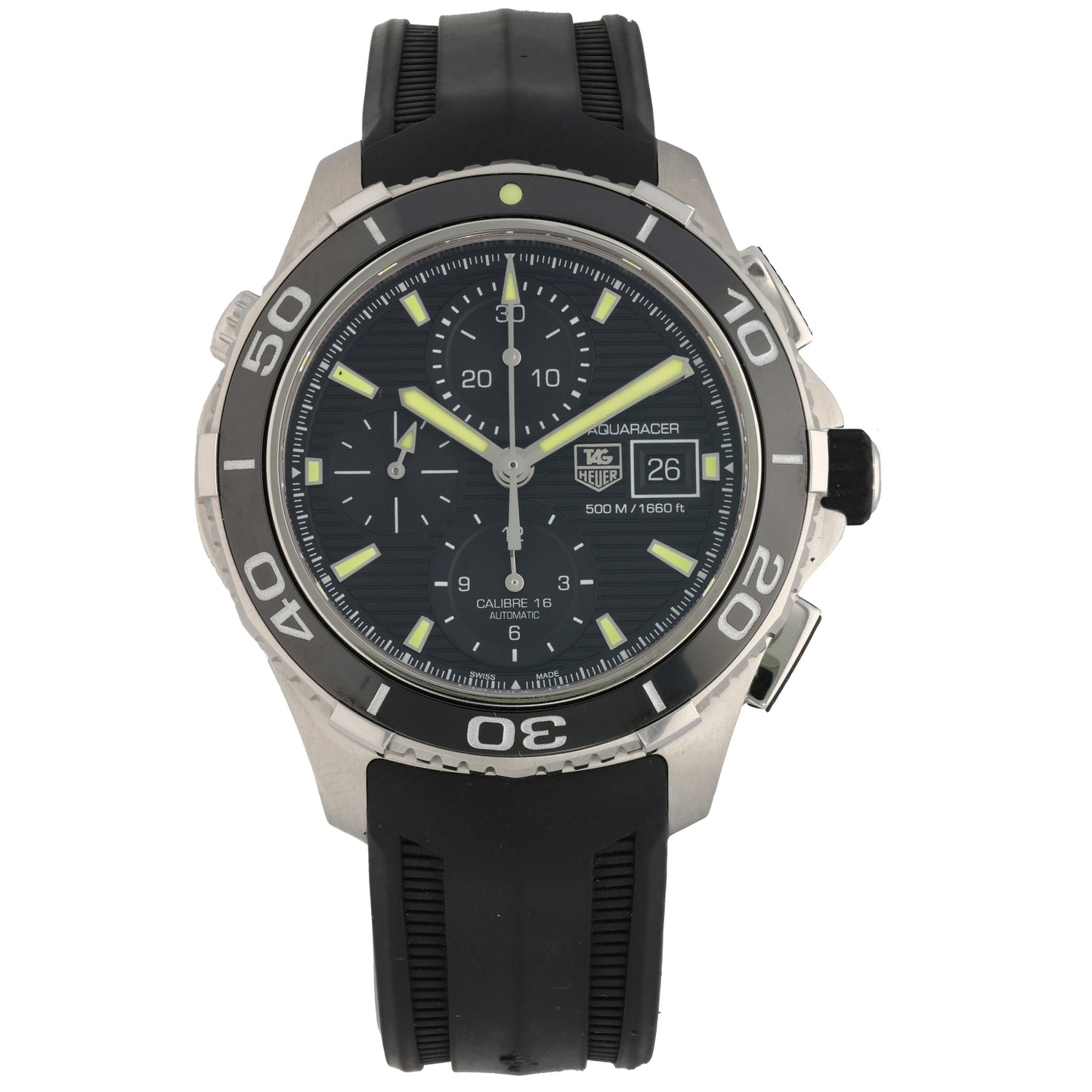 Tag Heuer Aquaracer CAK2111 43mm Stainless Steel Watch