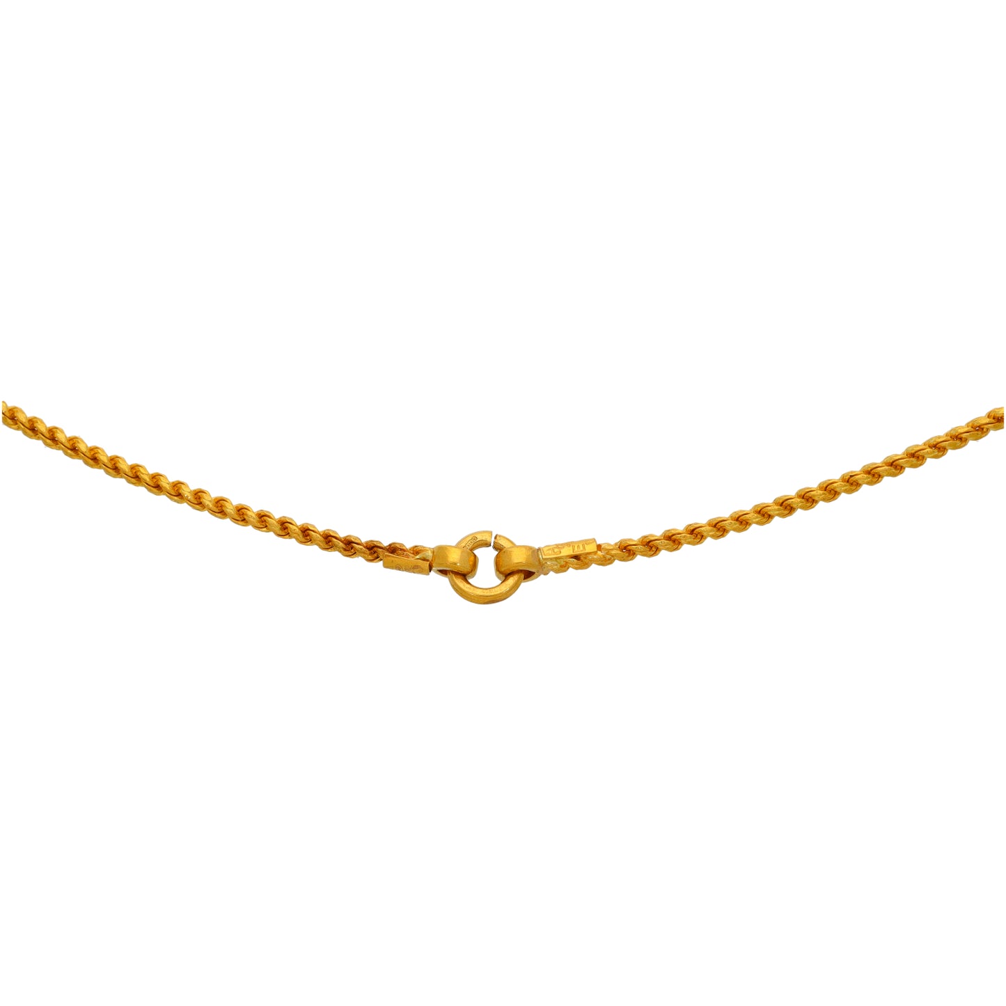 22ct Gold Rope Chain 24"