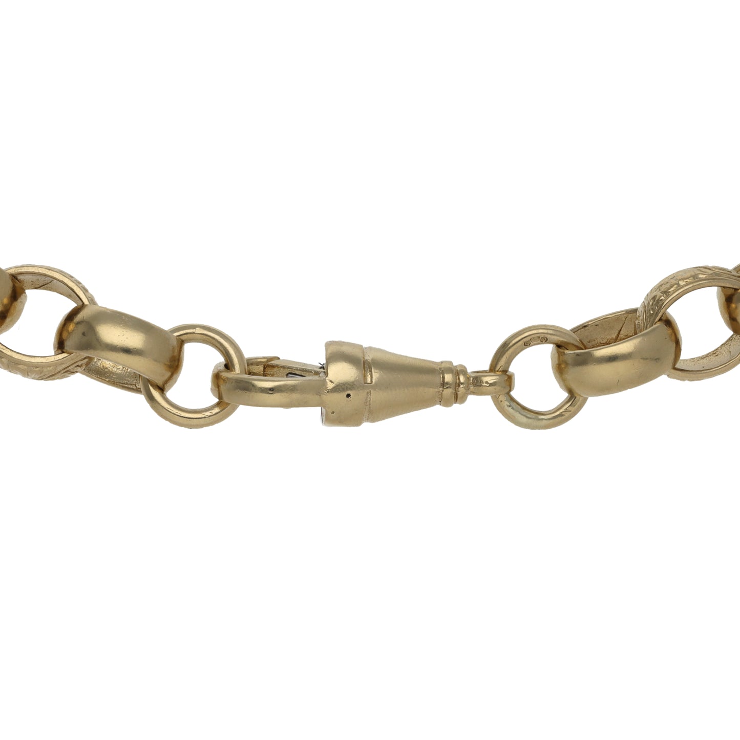 9ct Gold Belcher Chain 22"
