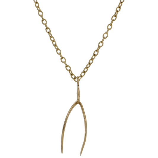 9ct Gold Alternative Pendant With Chain