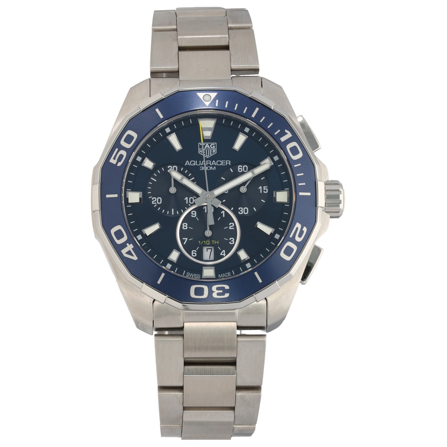Tag Heuer Aquaracer CAY111B 43mm Stainless Steel Watch