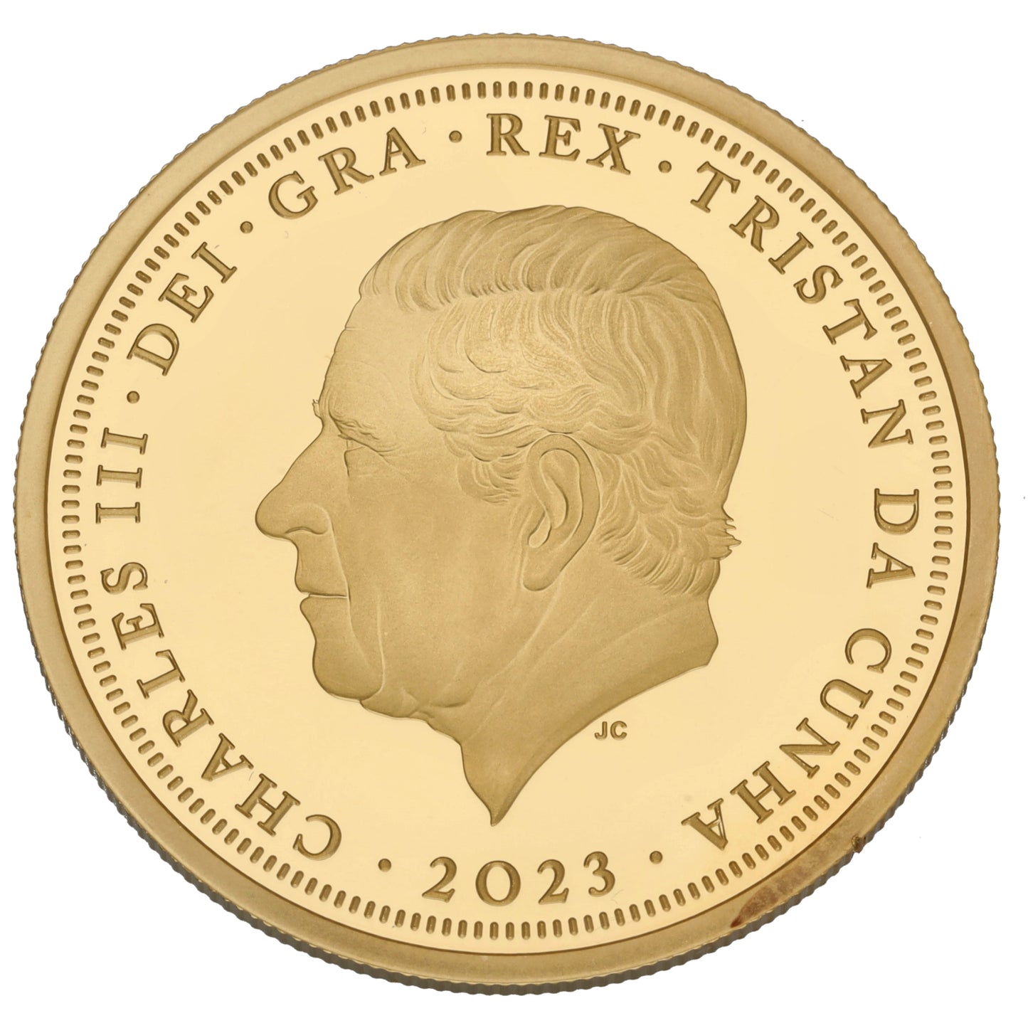 22ct Gold The Accession Of King Charles Double Sovereign 2023