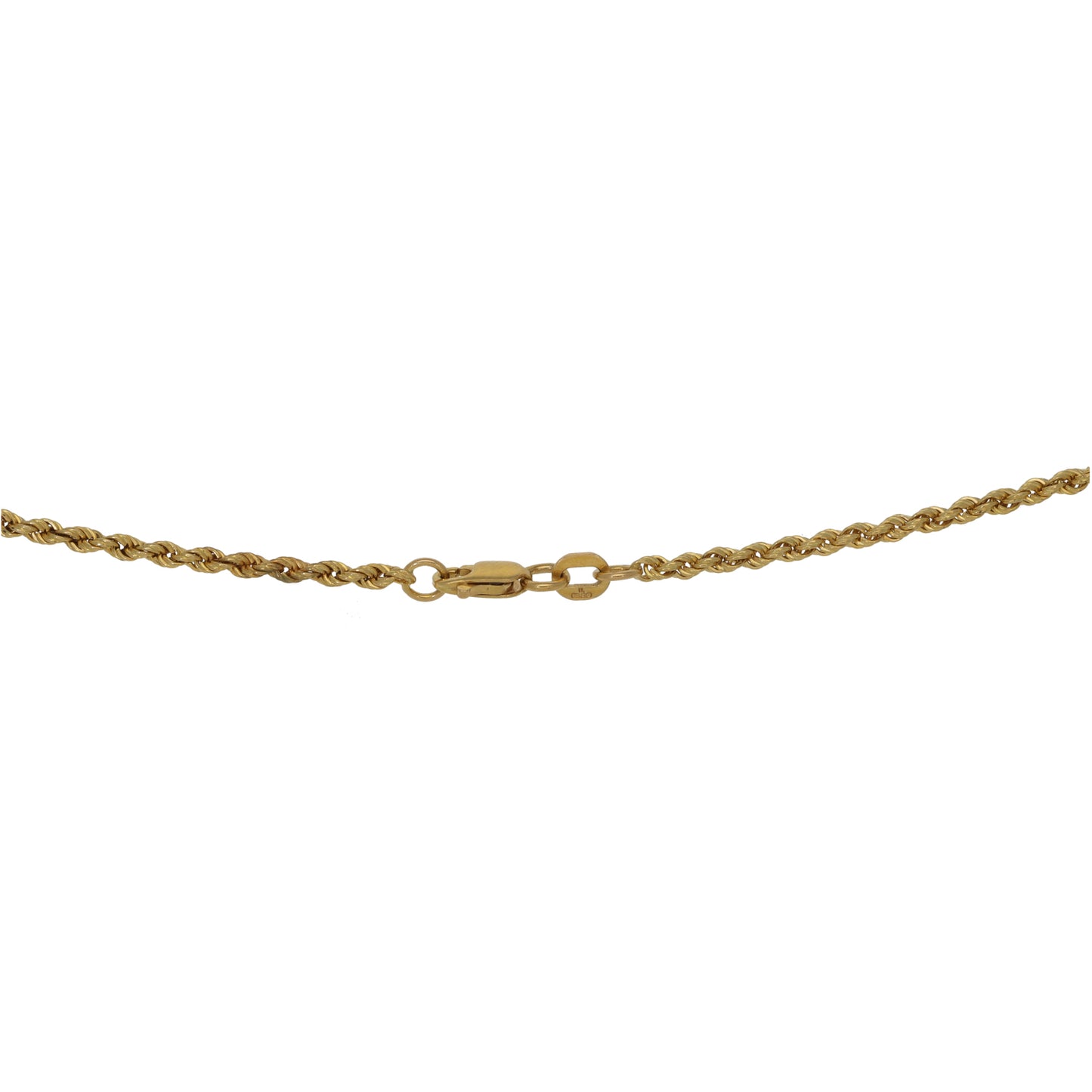 18ct Gold Rope Chain 16"