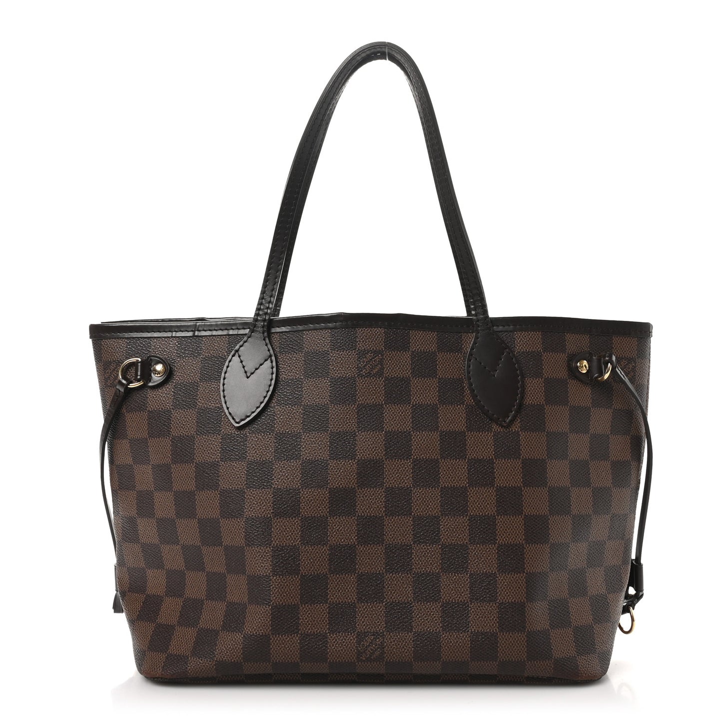 Louis Vuitton Neverfull PM Damier Ebene Coated Canvas Bag - Brown