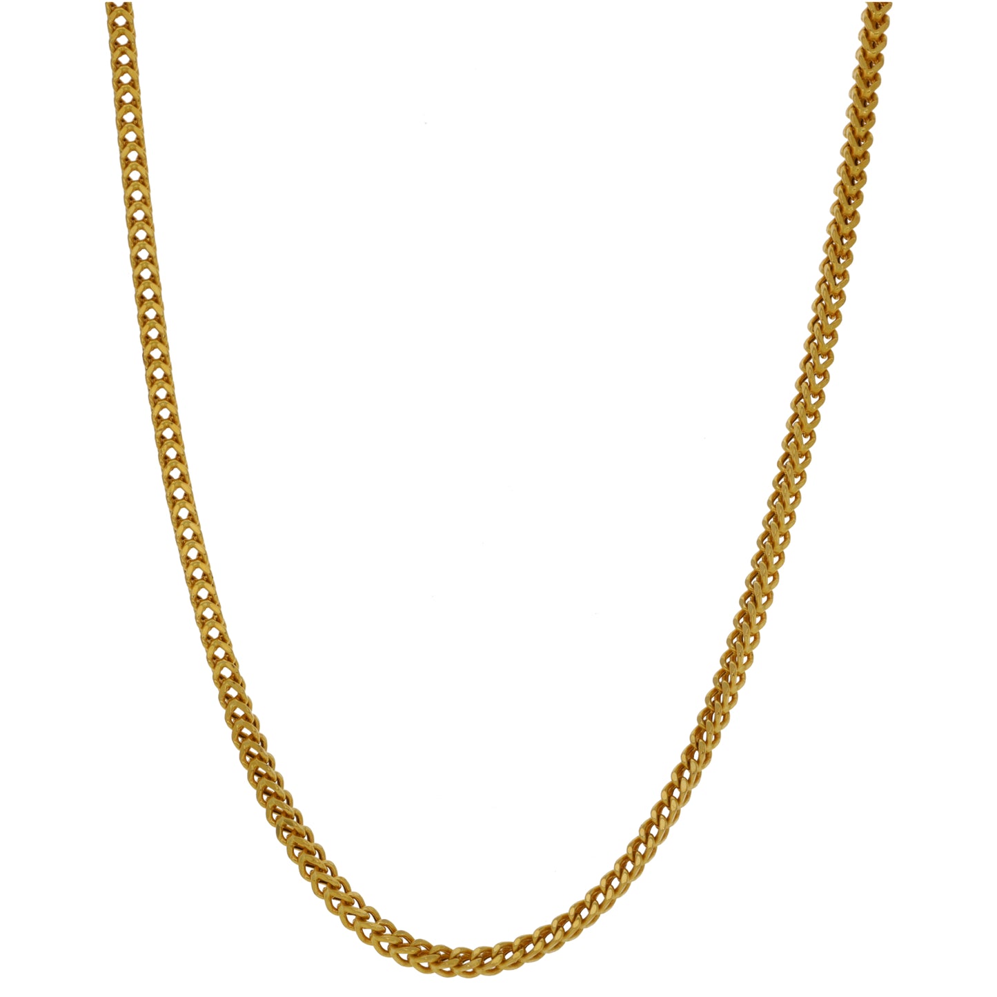 22ct Gold Box Chain 16"
