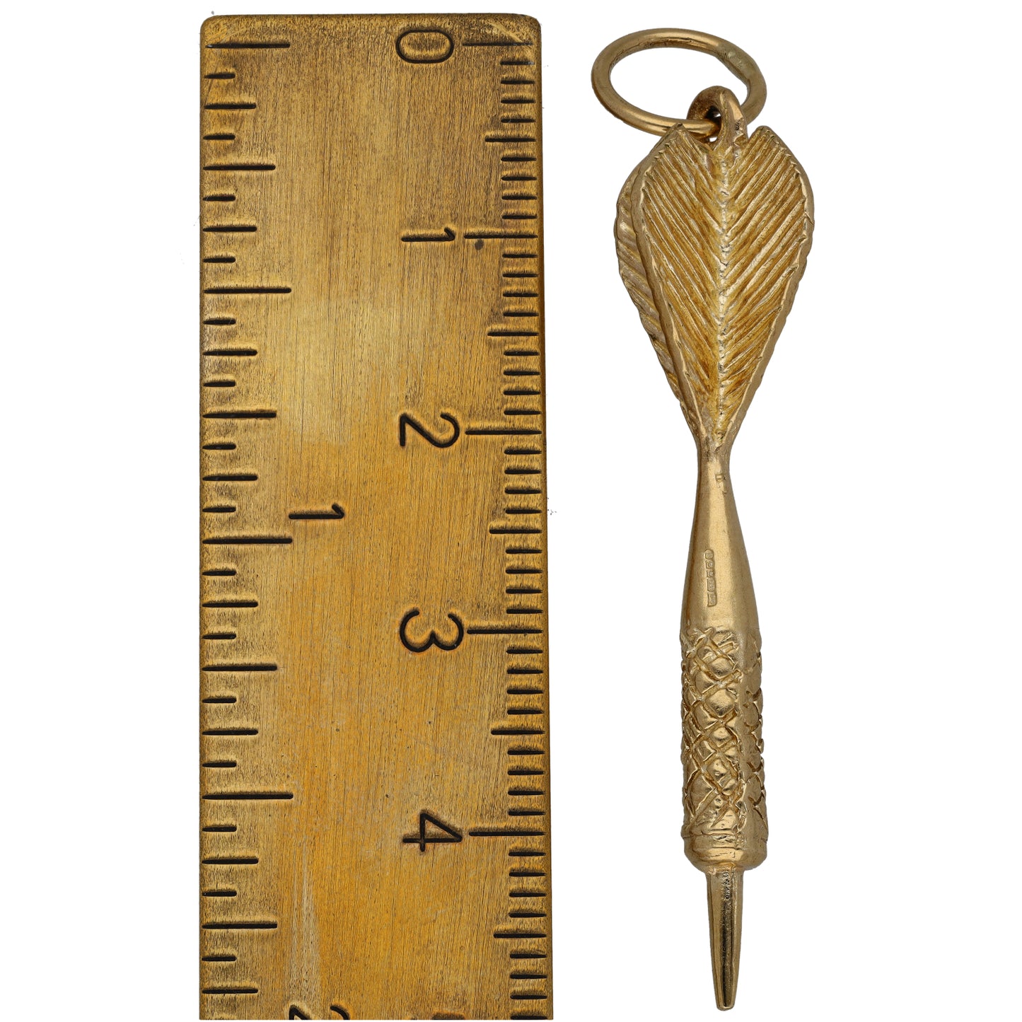 9ct Gold Dart Pendant