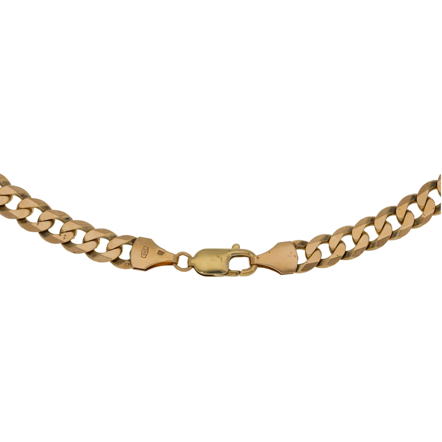 9ct Gold Curb Chain 20"