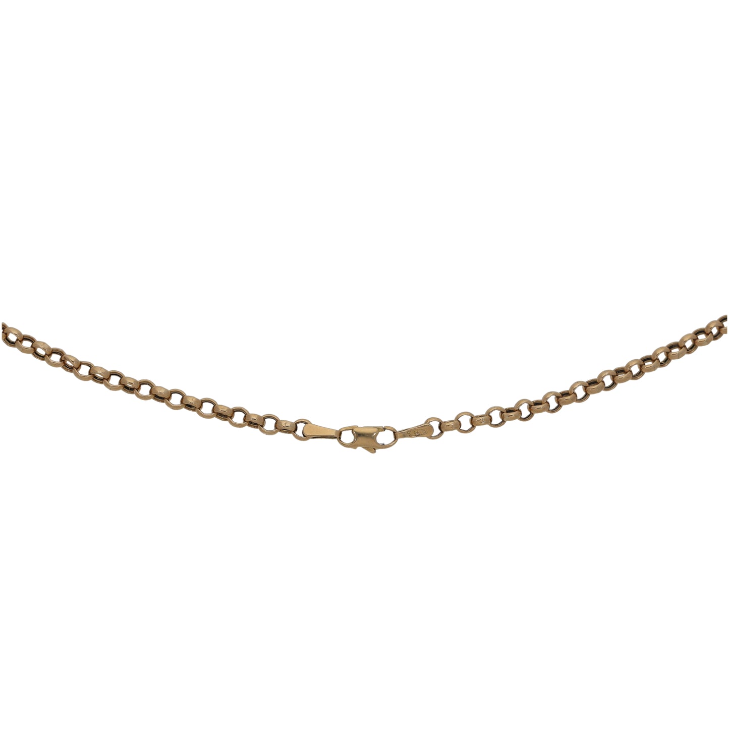 9ct Gold Belcher Chain 24"