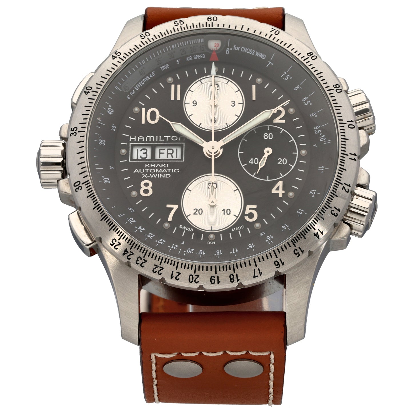 Hamilton Aviation X-Wind 776160 44mm Stainless Steel Watch