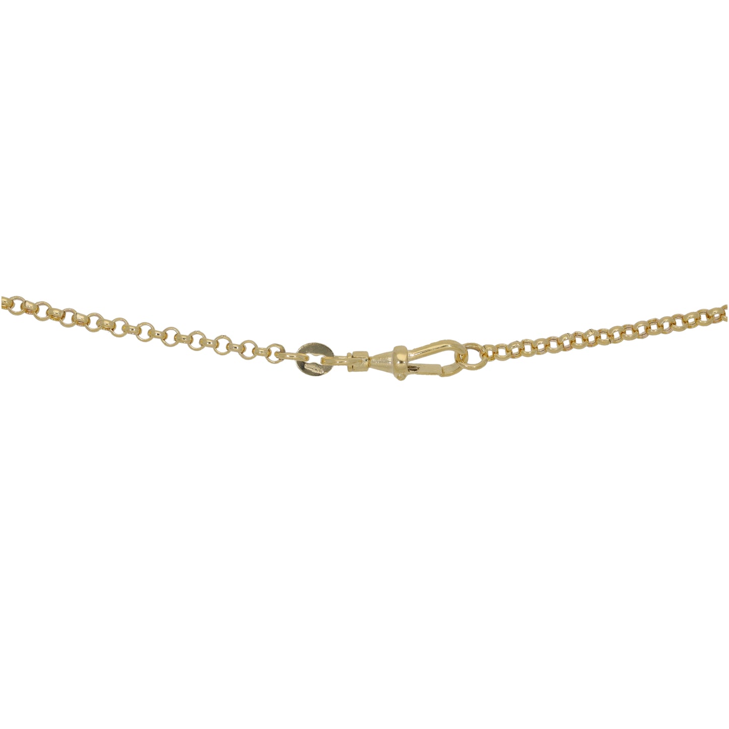 New 9ct Gold Belcher Chain 18"