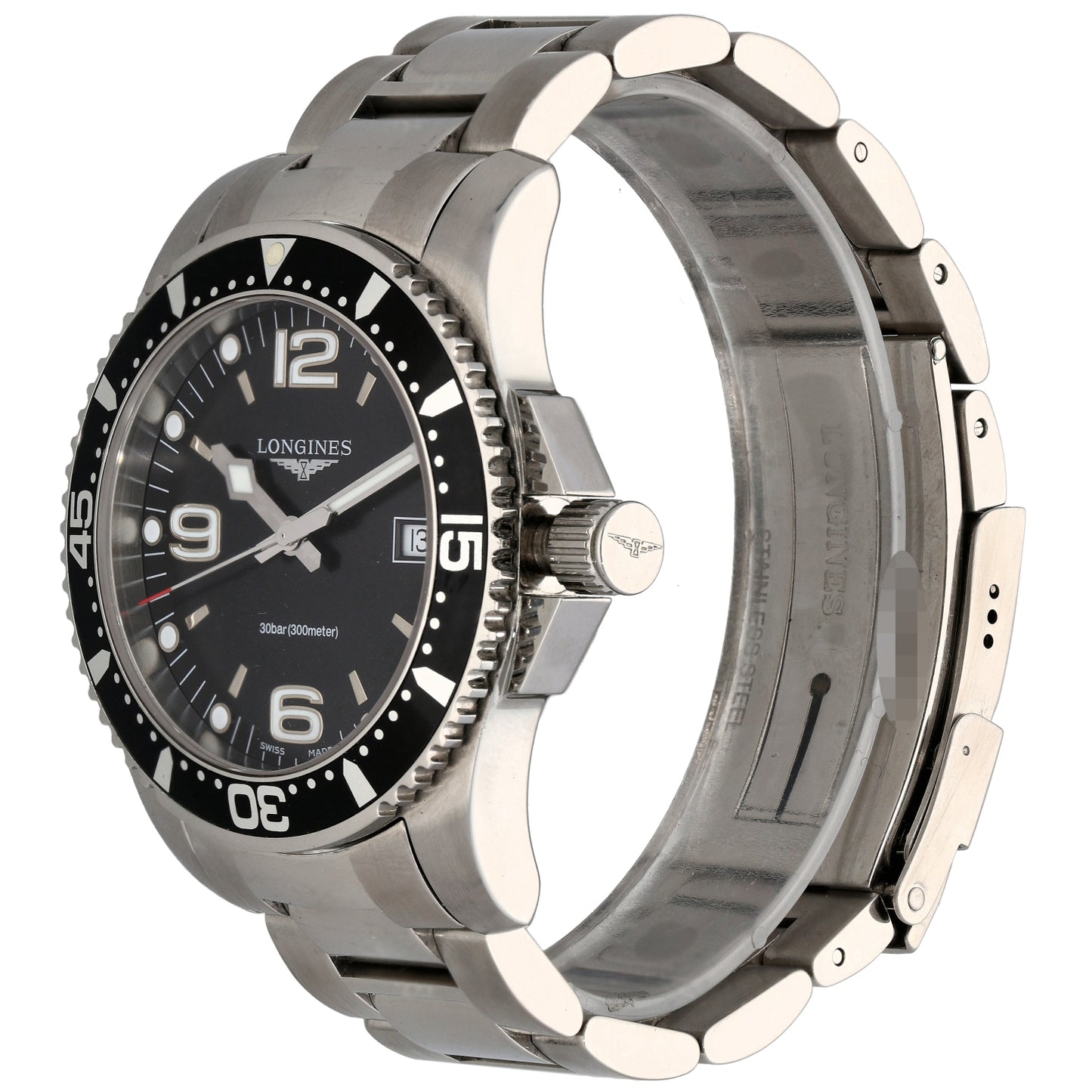 Longines Hydro Conquest L3.740.4 41mm Stainless Steel Watch