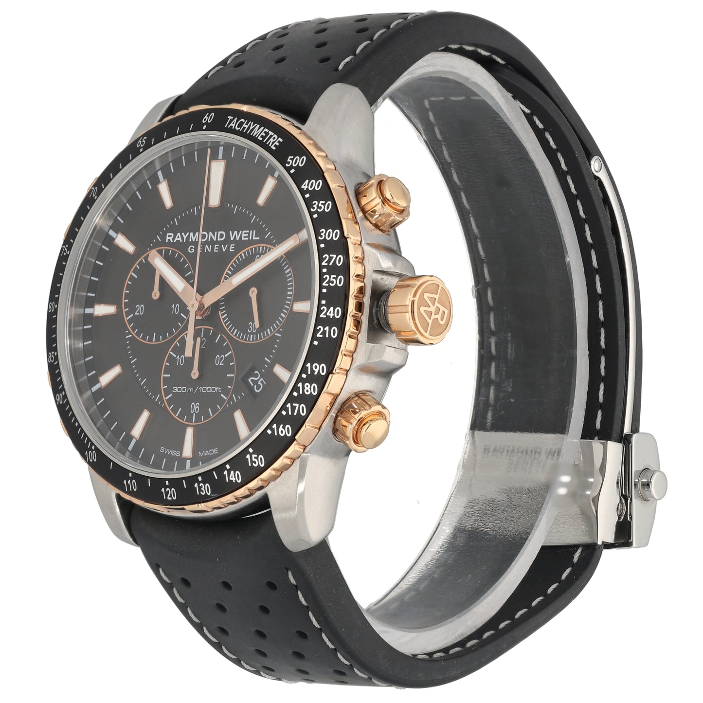 Raymond Weil Tango 8570 43mm Bi-Colour Watch