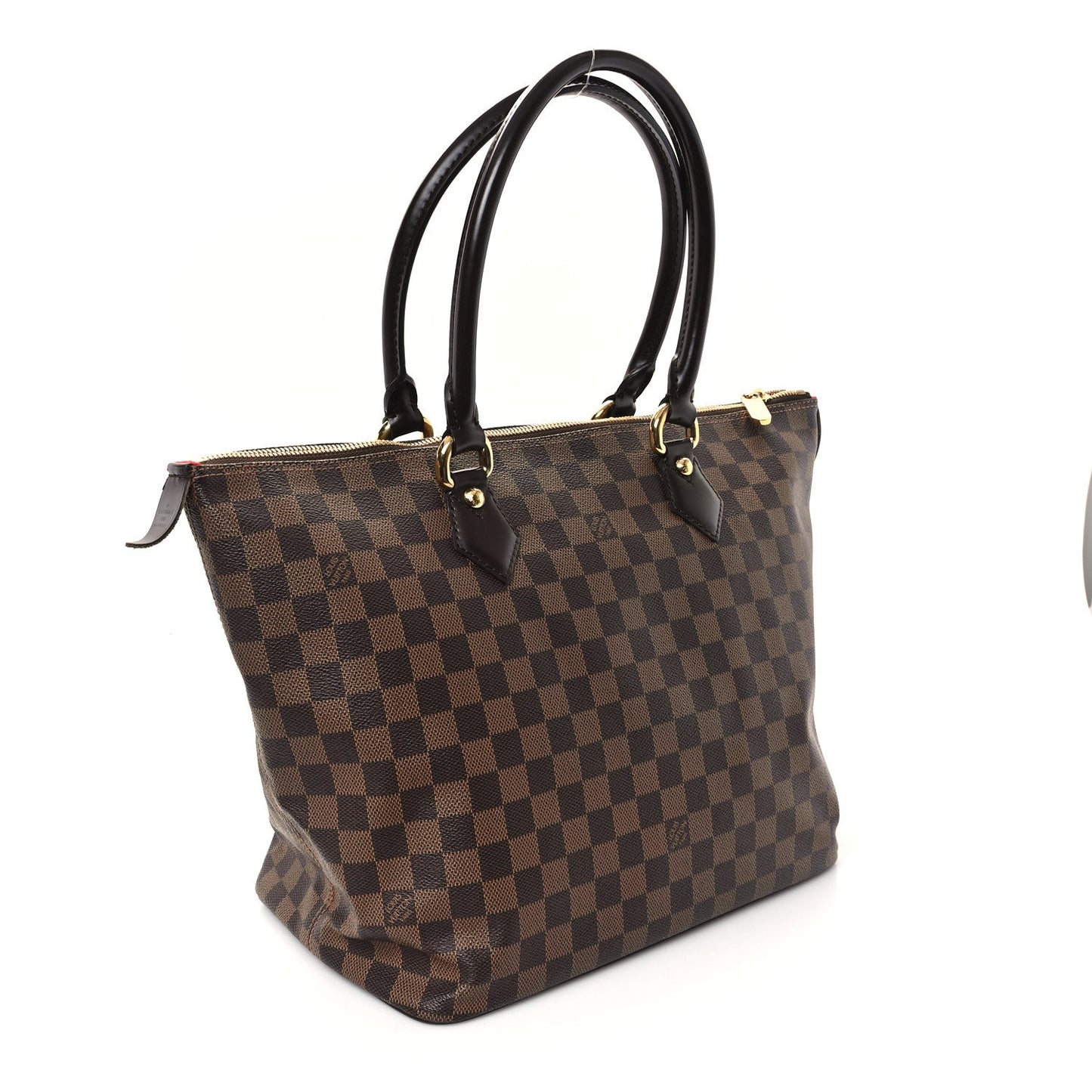 Louis Vuitton Saleya MM Damier Ebene Tote Bag - Brown