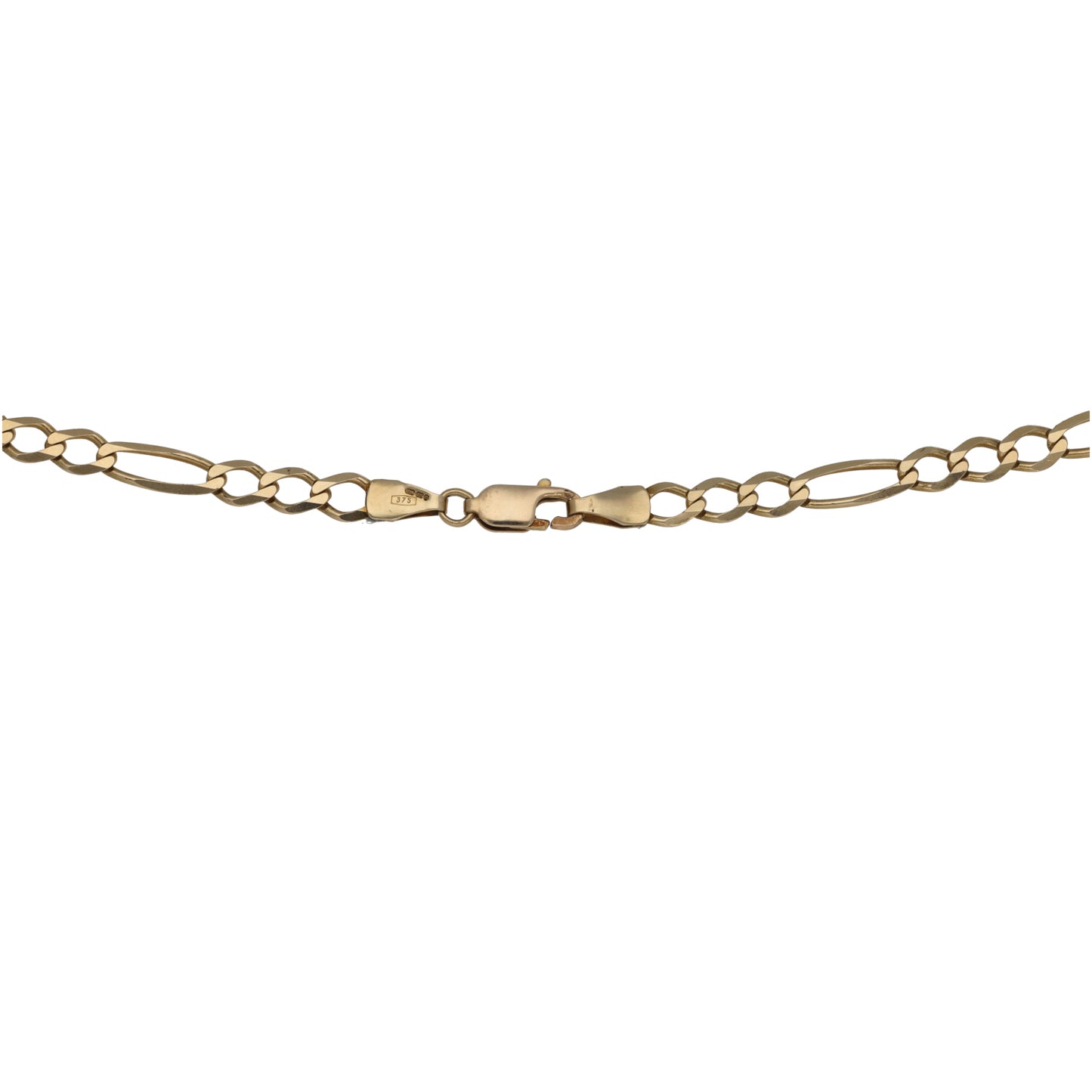 9ct Gold Figaro Chain 20"