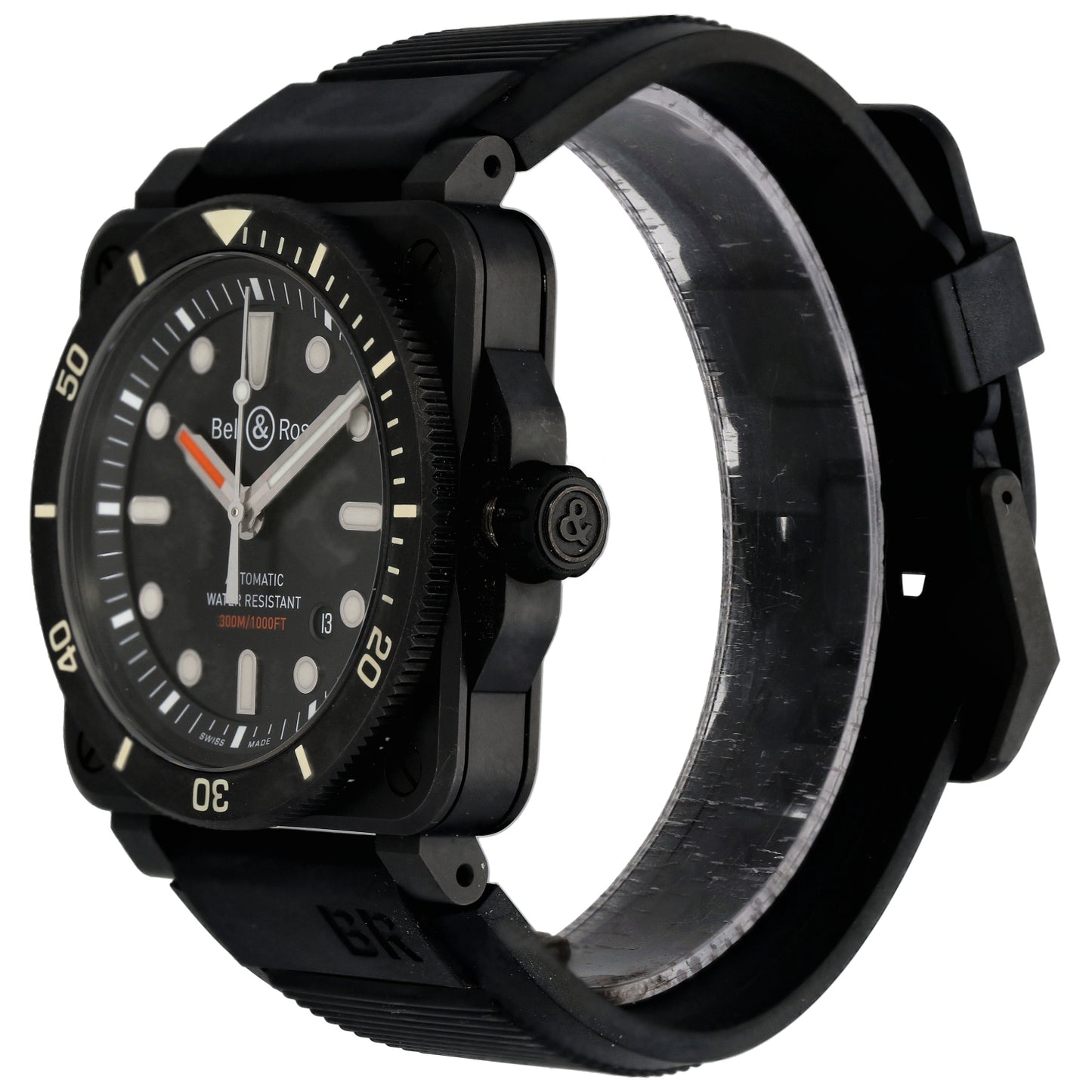 Bell & Ross BR03 BR 03-92-DIV-C 42mm Ceramic Watch