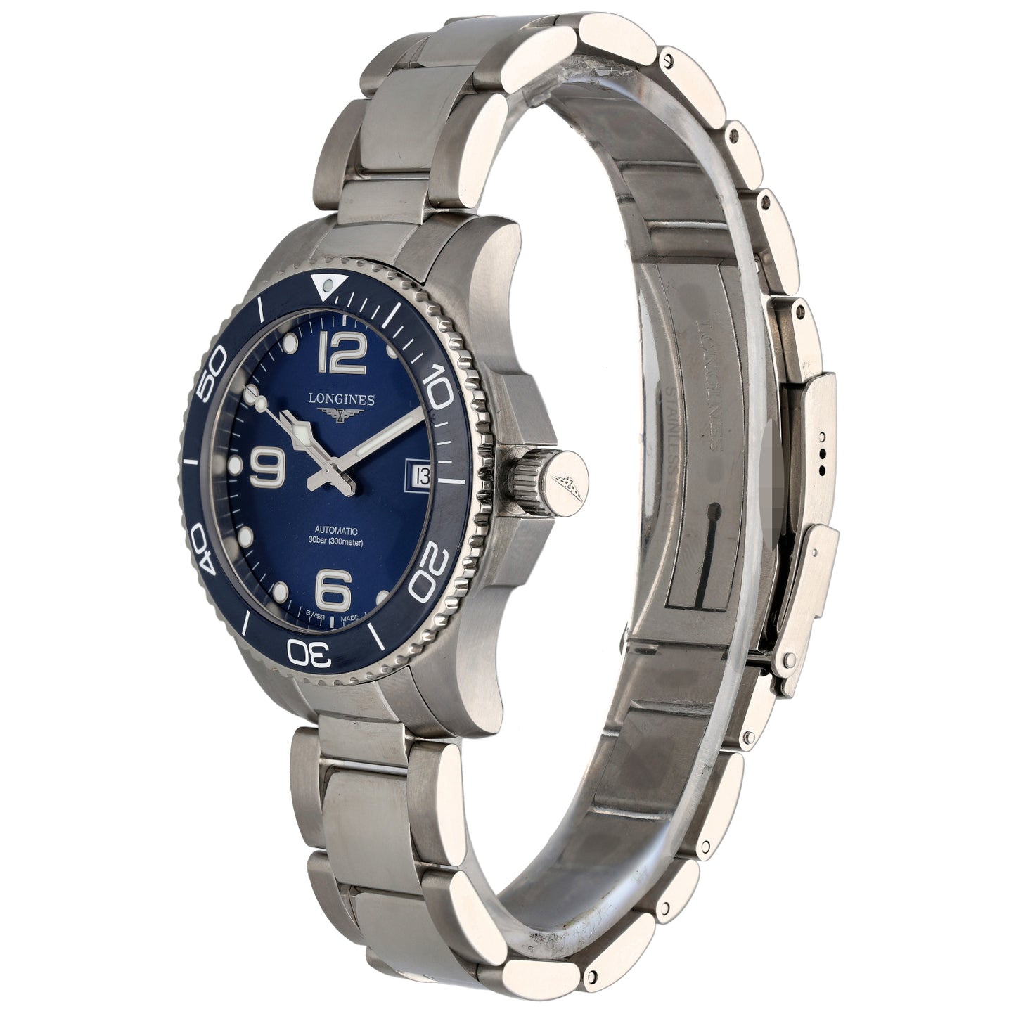 Longines Hydro Conquest L3.780.4 39mm Stainless Steel Watch