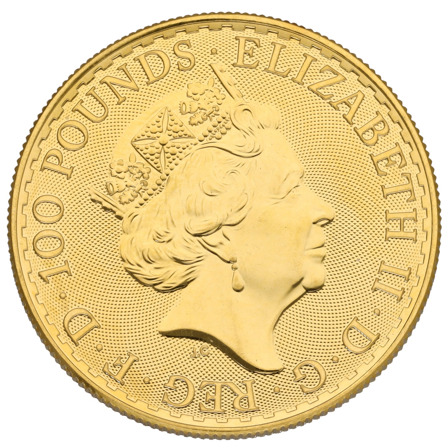 24ct Gold Queen Elizabeth II 1 OZ Britannia Coin 2020