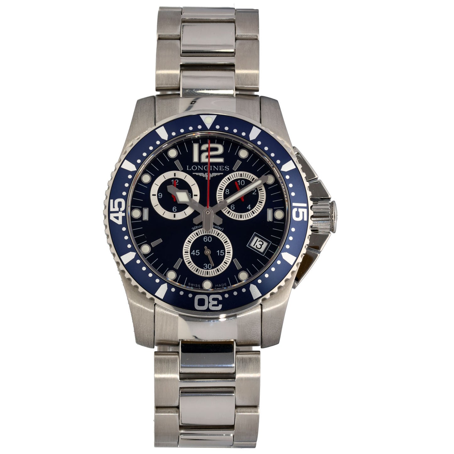 Longines Hydro Conquest L3.643.4 41mm Stainless Steel Watch