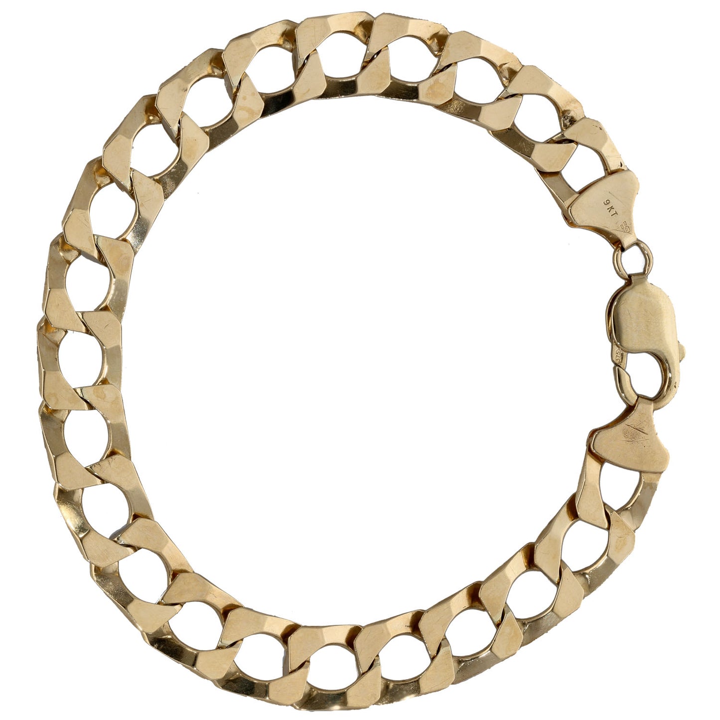 9ct Gold Curb Bracelet