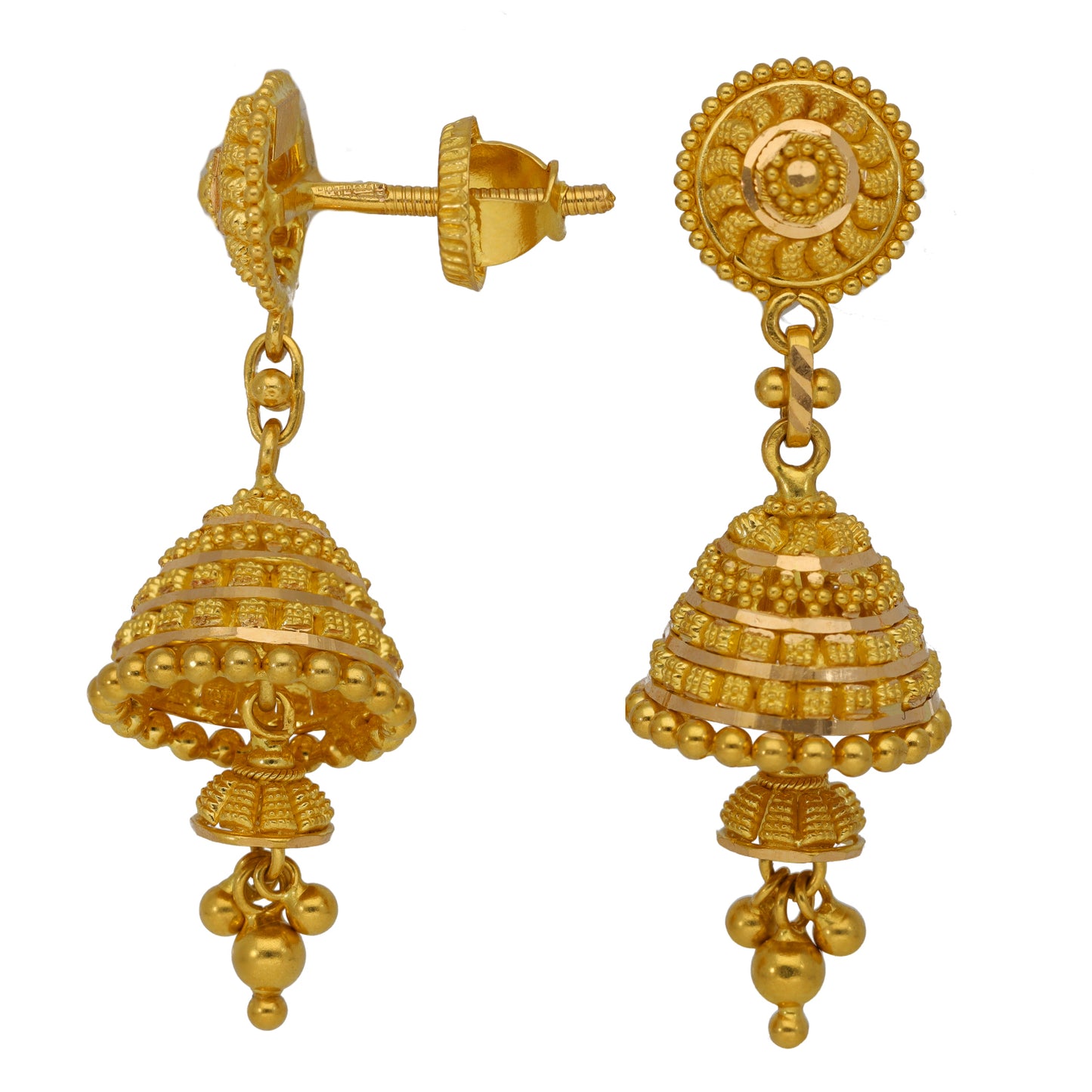 22ct Gold Drop Earrings