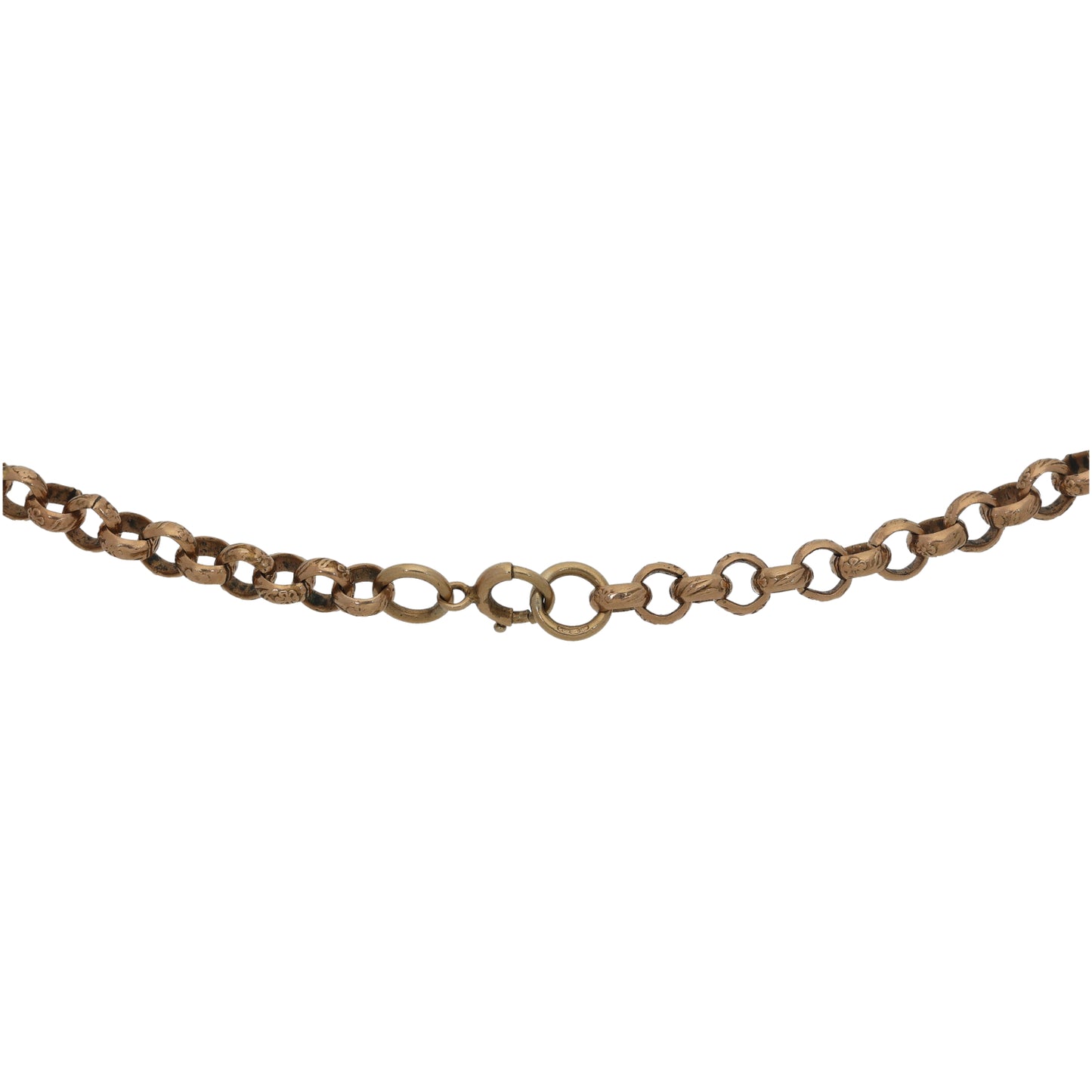 9ct Gold Belcher Chain 24"