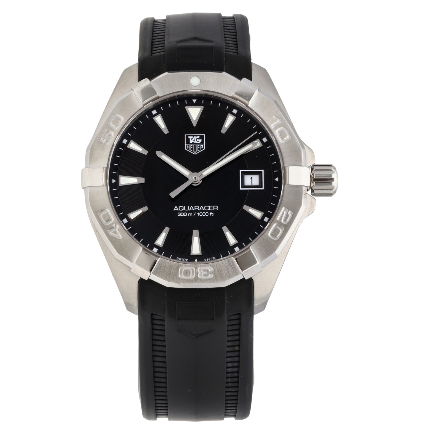 Tag Heuer Aquaracer WAY1110 41mm Stainless Steel Watch
