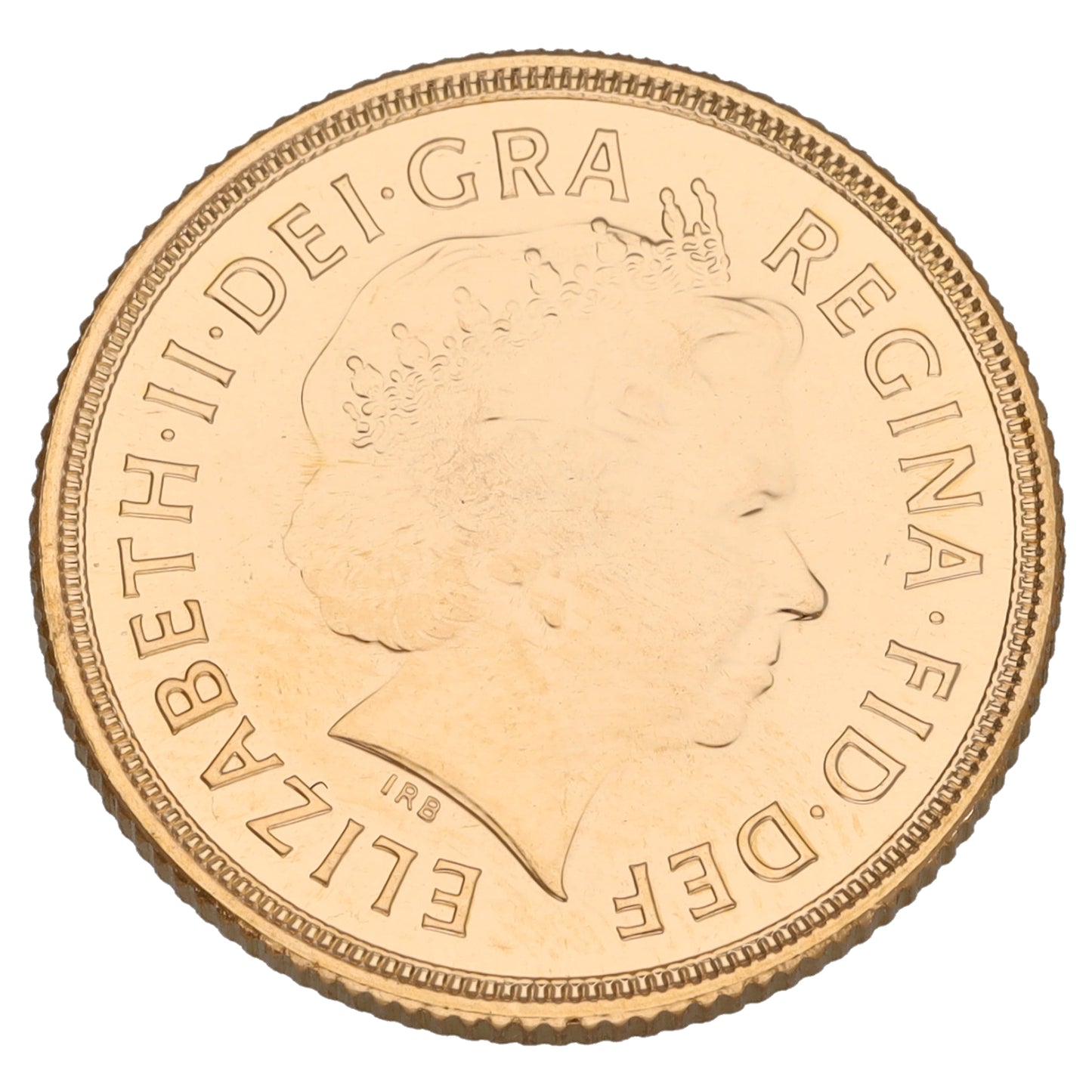 22ct Gold Queen Elizabeth II Full Sovereign Coin 2010