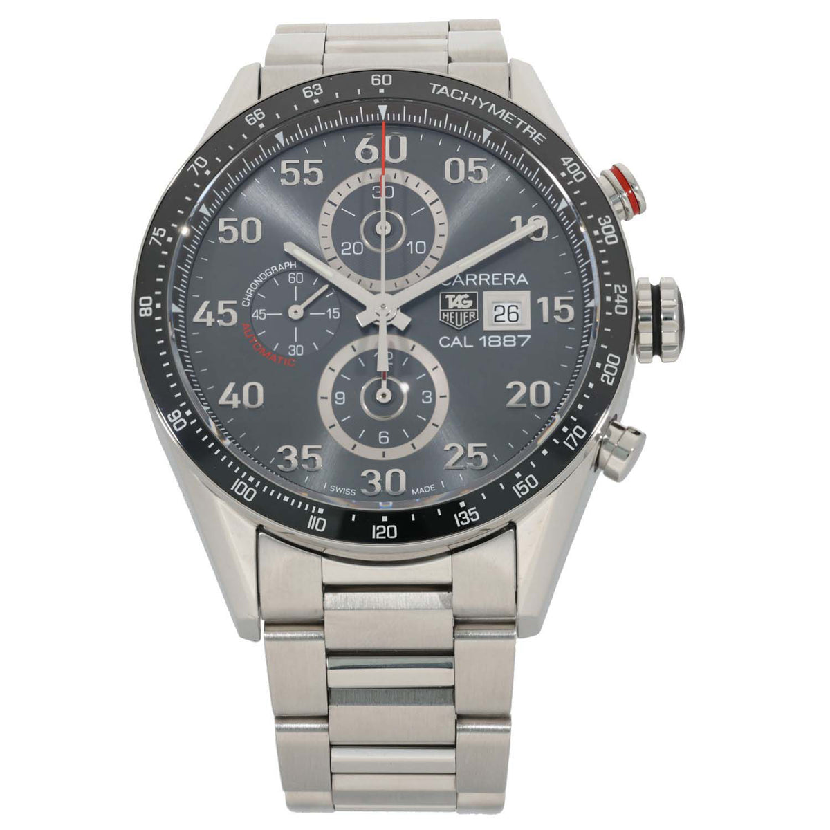 Tag Heuer Carrera CAR2A11-2 43mm Stainless Steel Watch