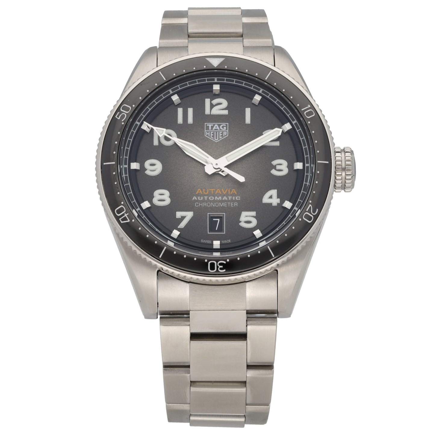 Tag Heuer Classic Autavia WBE5114 42mm Stainless Steel Watch