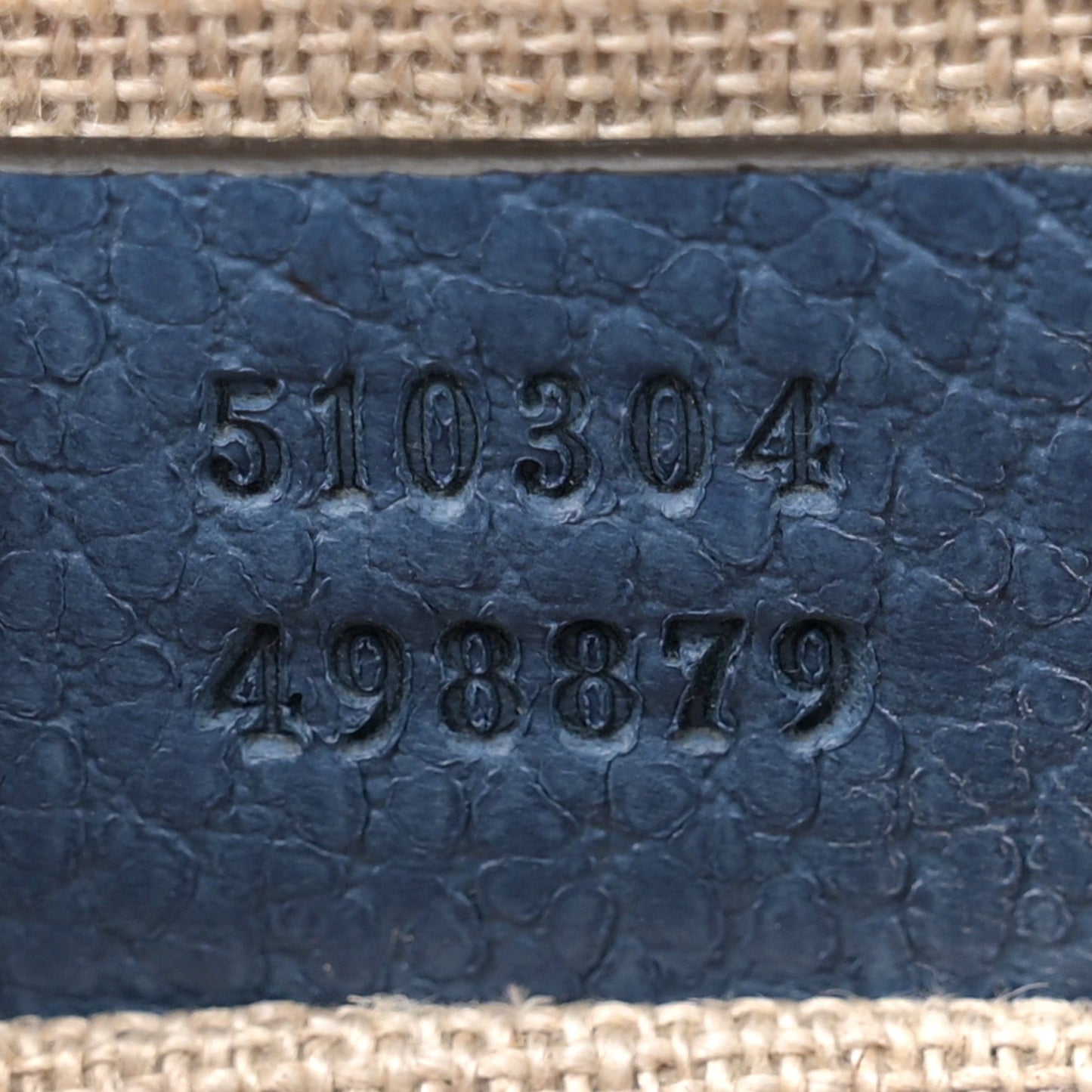 Gucci Interlocking G Small Dollar Calfskin Leather Bag - Caspian