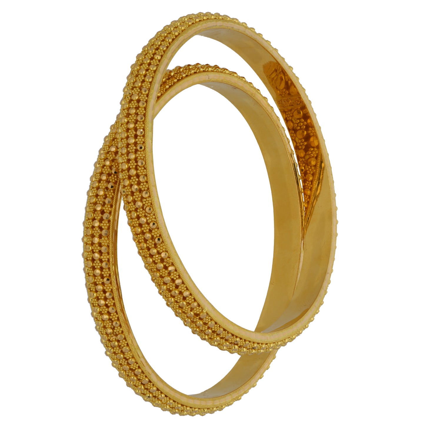 22ct Gold Set of 2 Bangles