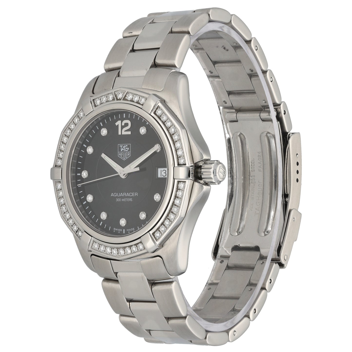 Tag Heuer Aquaracer WAF111D 39mm Stainless Steel Watch
