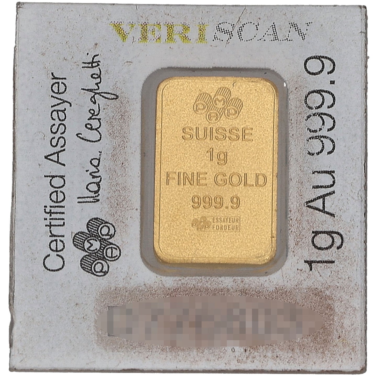 24ct 1g Gold Bar