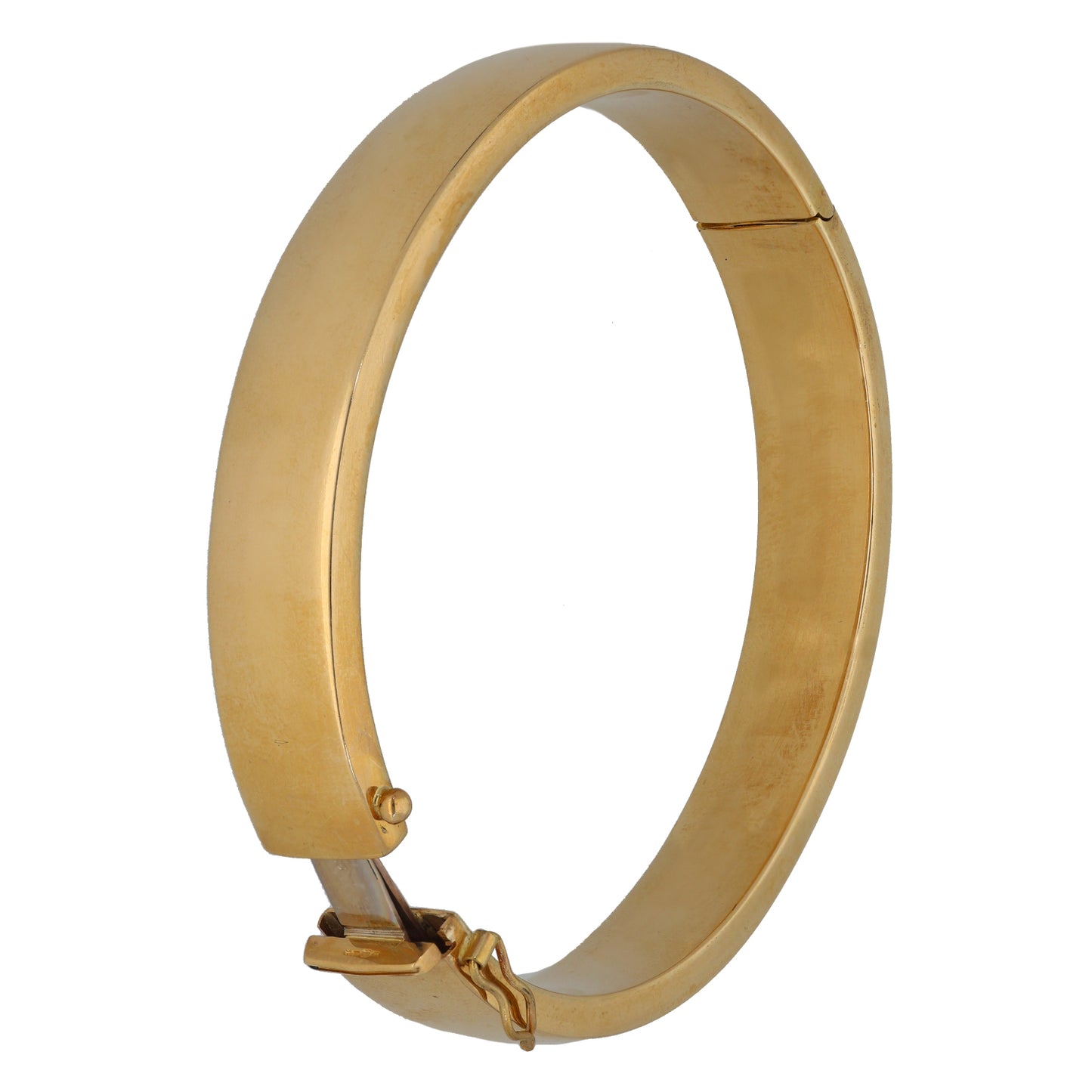 9ct Gold Hinged/Clasp Bangle