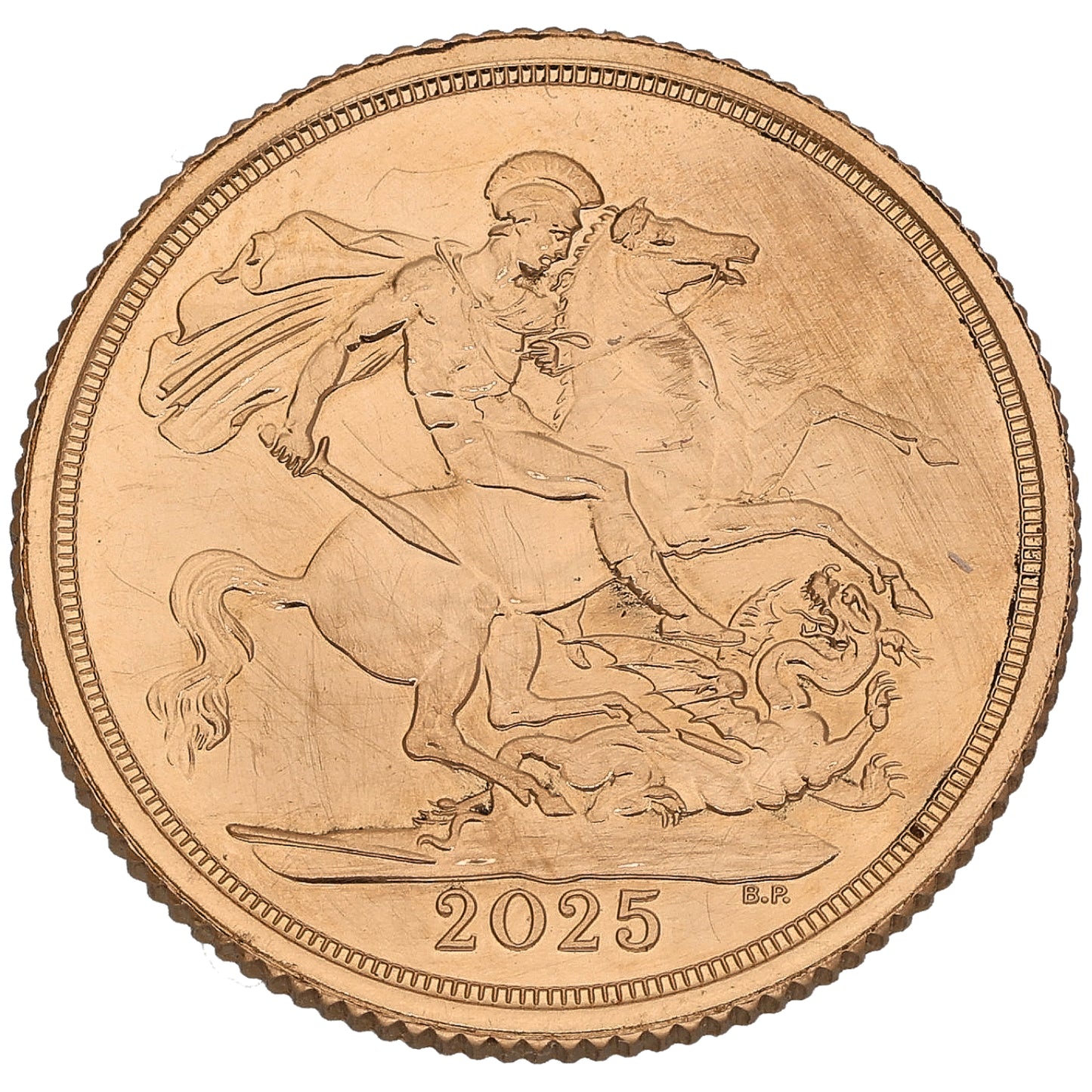 22ct Gold King Charles III Full Sovereign Coin 2025