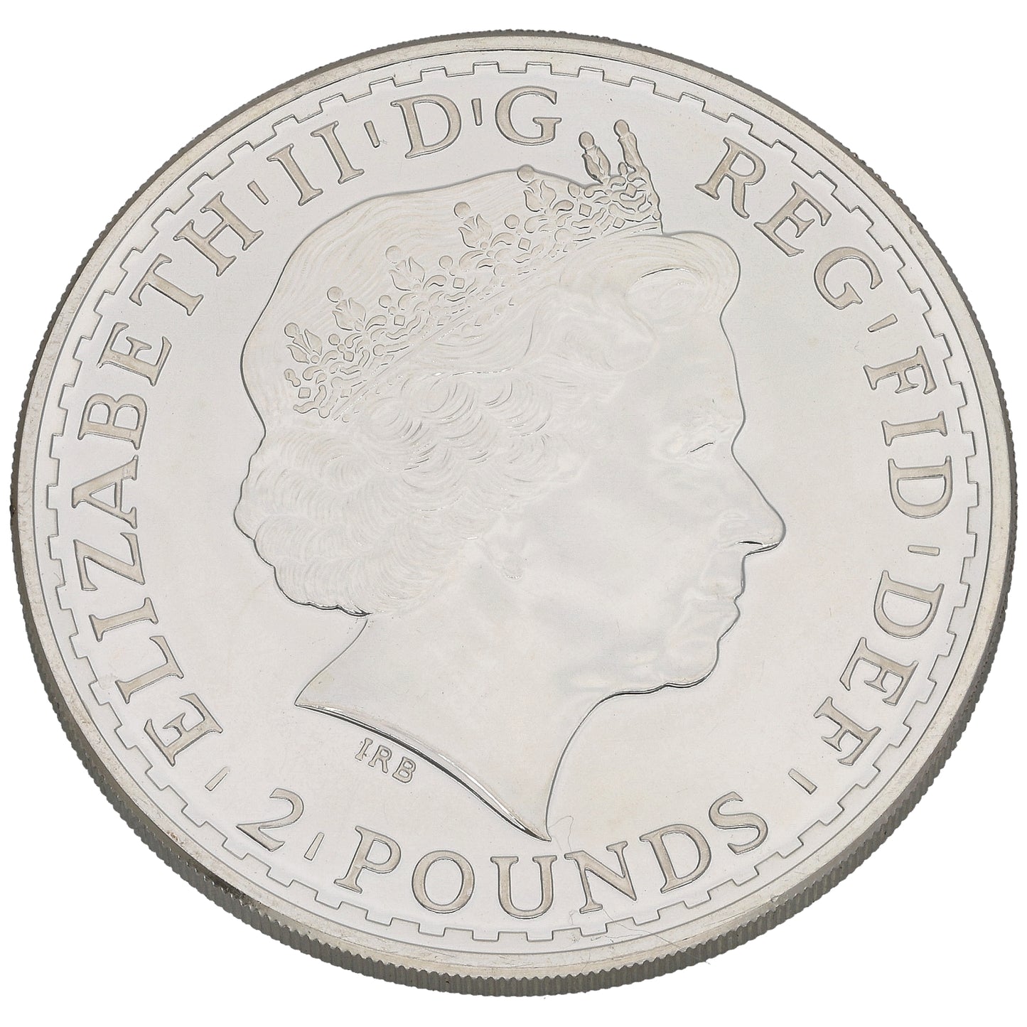 Fine Silver Queen Elizabeth II 1 OZ Britannia Coin 2013