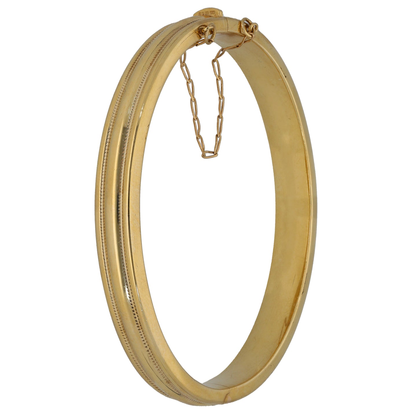 9ct Gold Hinged/Clasp Bangle