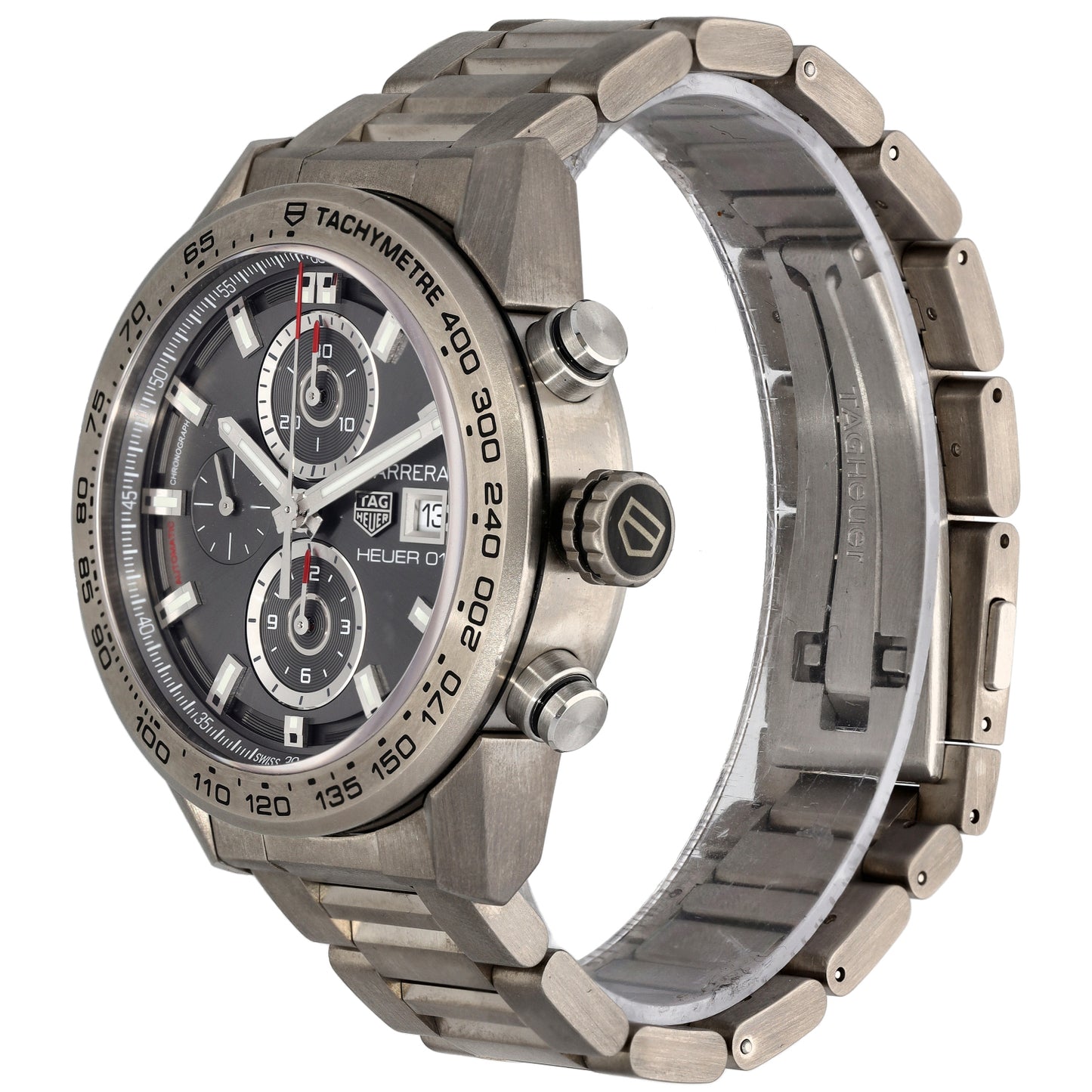 Tag Heuer Carrera CAR208Z-0 43mm Titanium Watch
